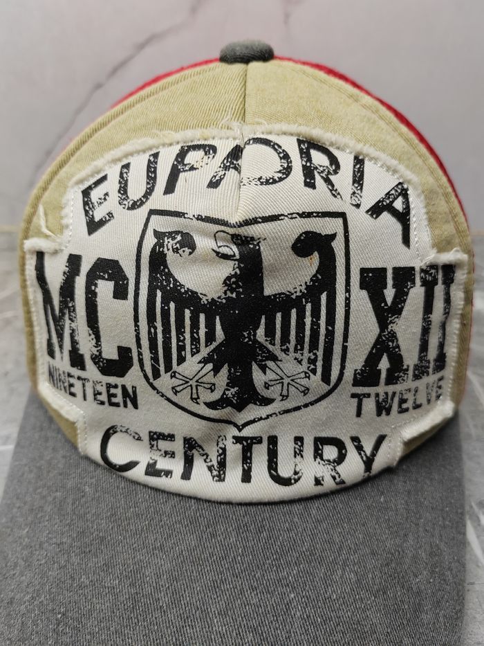 Vintage Vintage Euphoria Century Distressed Style Cap Hat Size ONE SIZE - 3 Thumbnail
