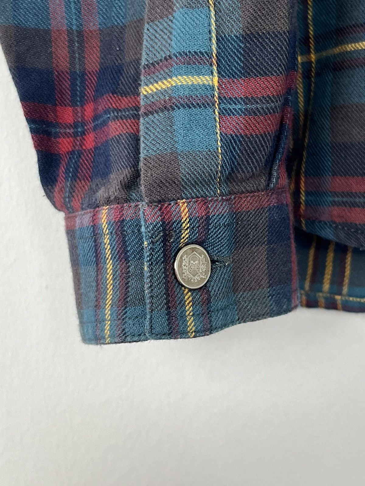 The Kooples The Kooples Plaid Cotton Long Sleeve Shirt Size US S / EU 44-46 / 1 - 5 Thumbnail
