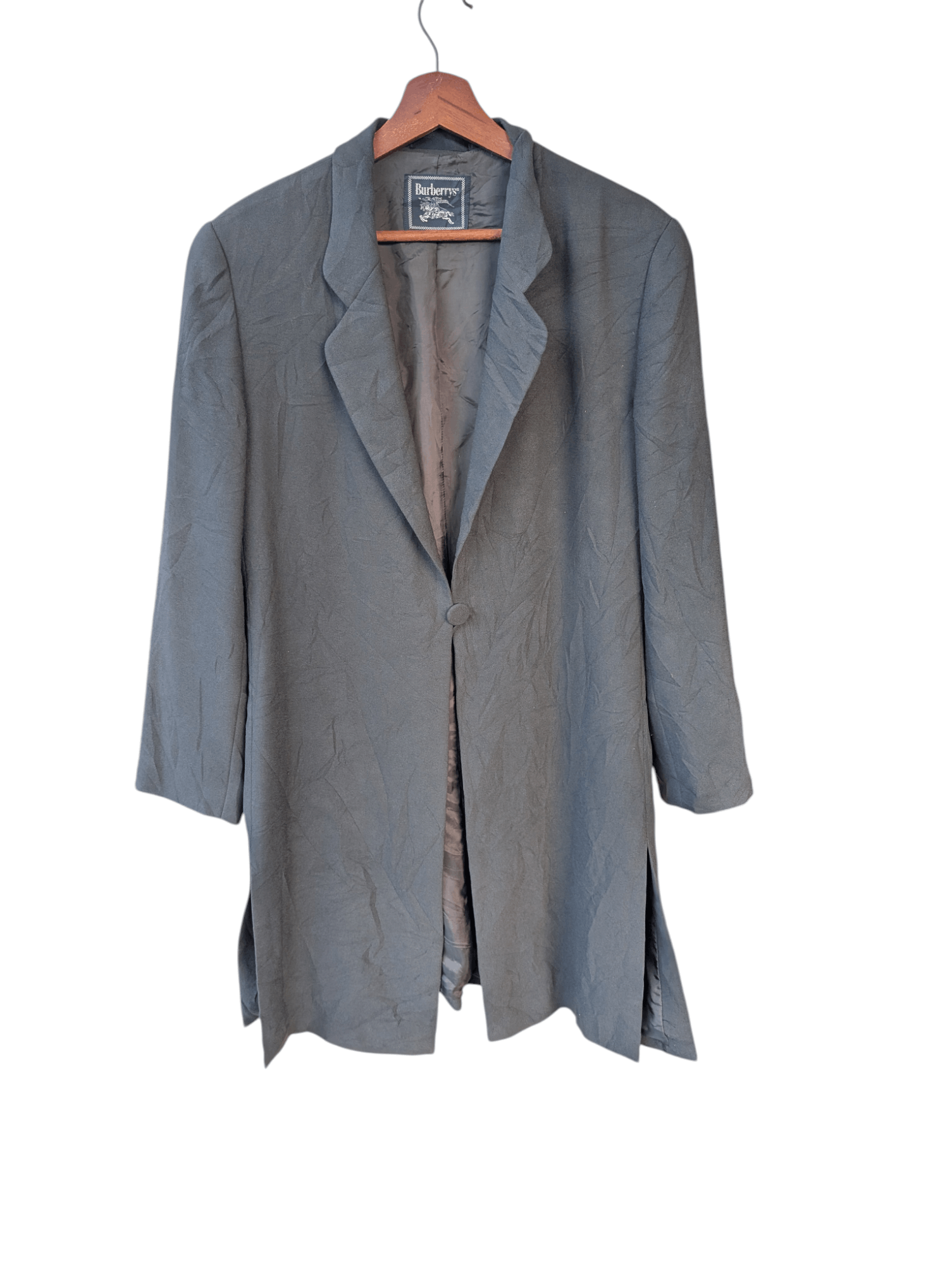 Burberry Vintage Burberrys Triacetate Jacket Size US M / EU 48-50 / 2 - 1 Thumbnail