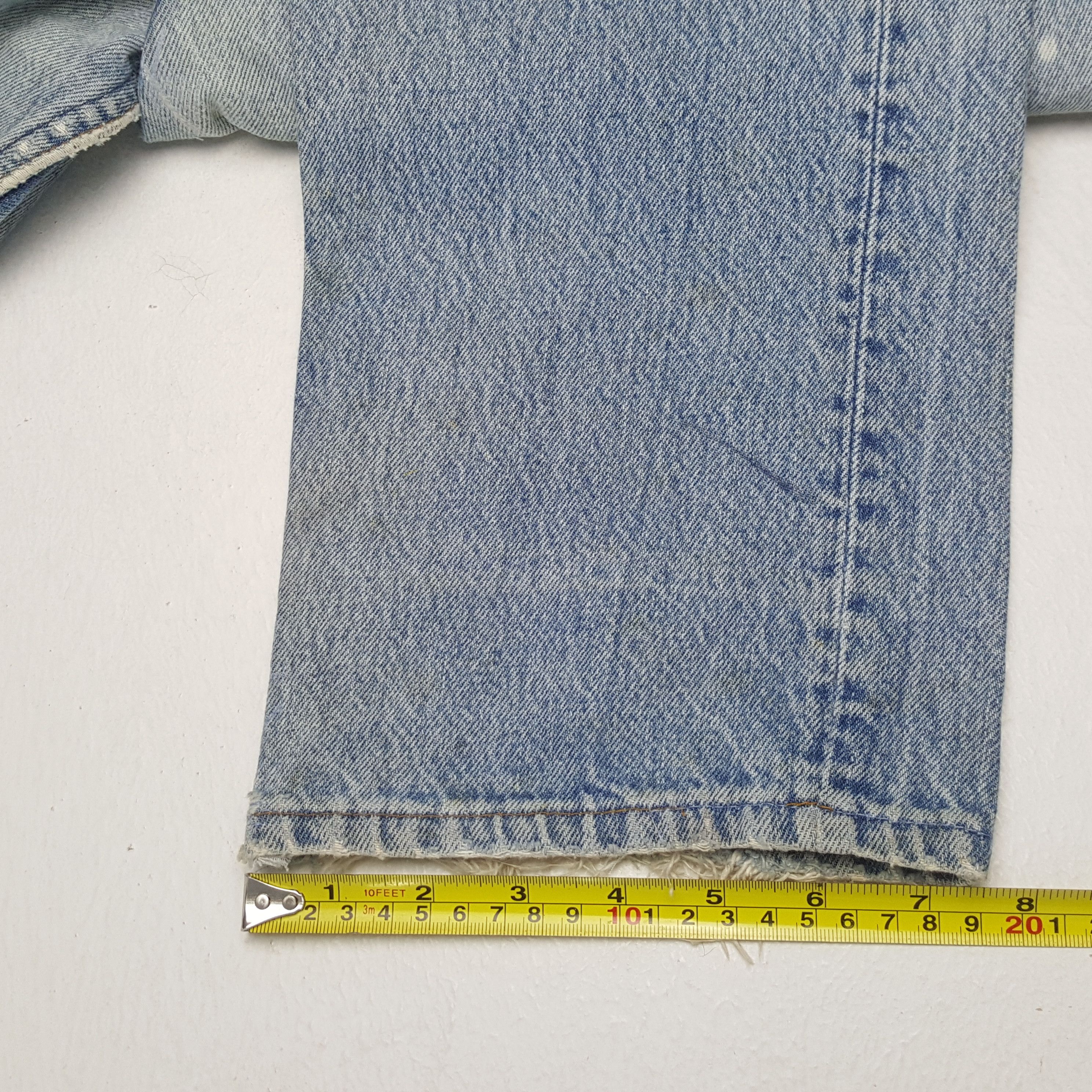 Levi's × Vintage LEVI'S 501 Streetwear Style Distressed Jeans Size US 30 / EU 46 - 11 Thumbnail
