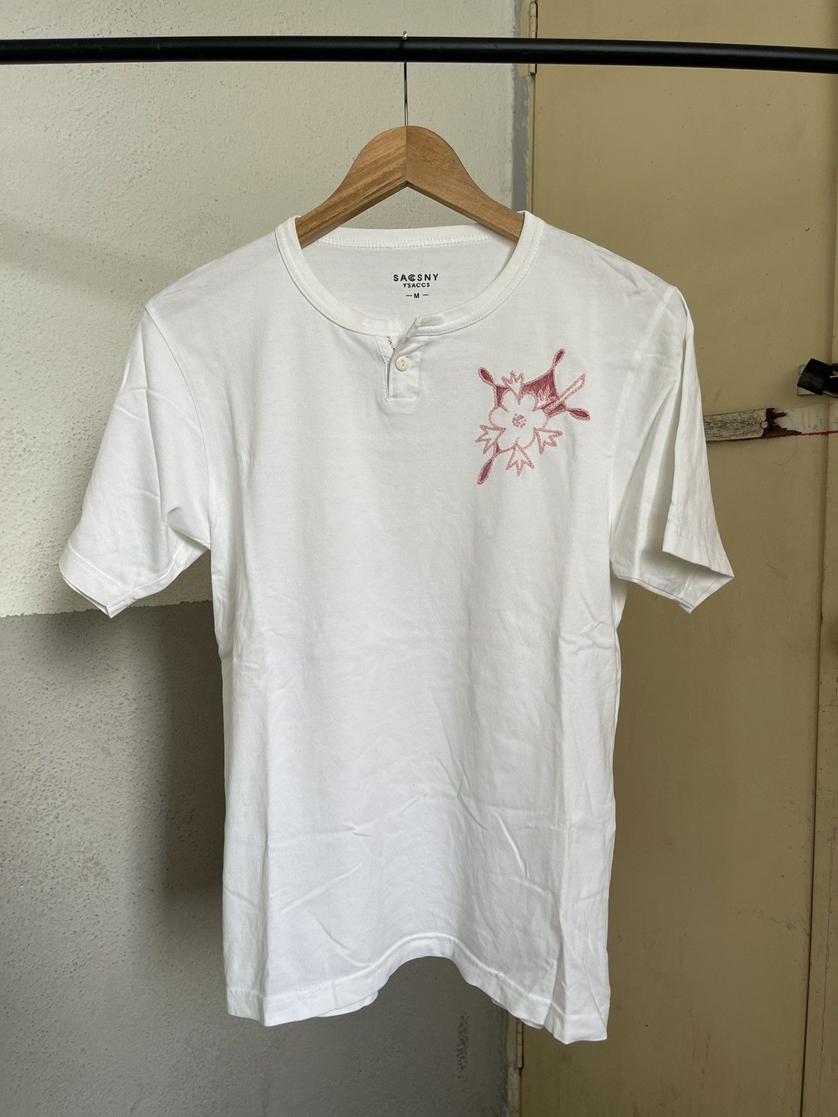 Y's × Yohji Yamamoto Yohji Yamamoto Sacsny Ysaccs Flower Embroidered Size US M / EU 48-50 / 2 - 1 Thumbnail