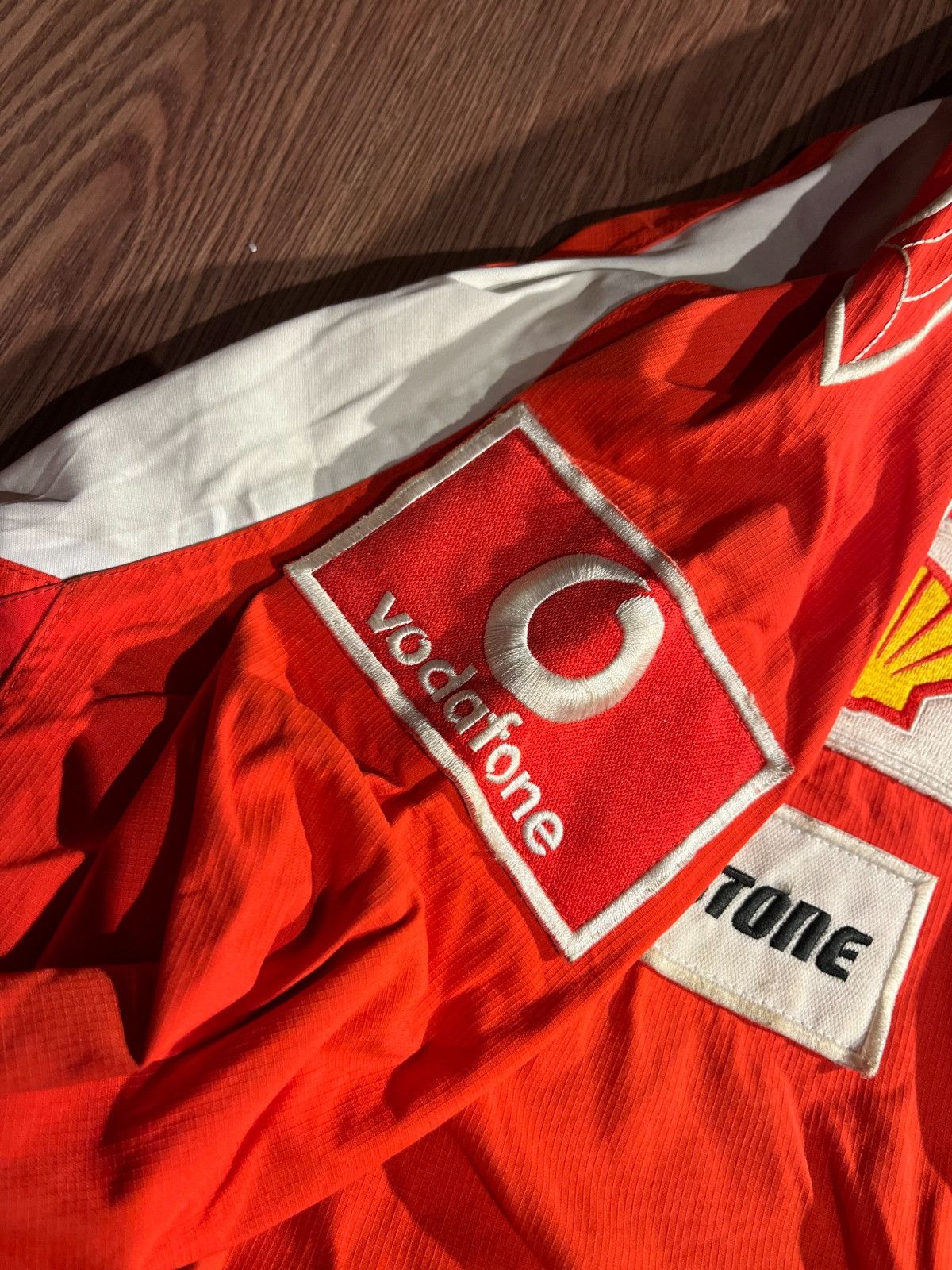 Ferrari × Puma Scuderia Ferrari Vodafone F1 Team Long Sleeve Polo Shirt Size US XL / EU 56 / 4 - 3 Thumbnail