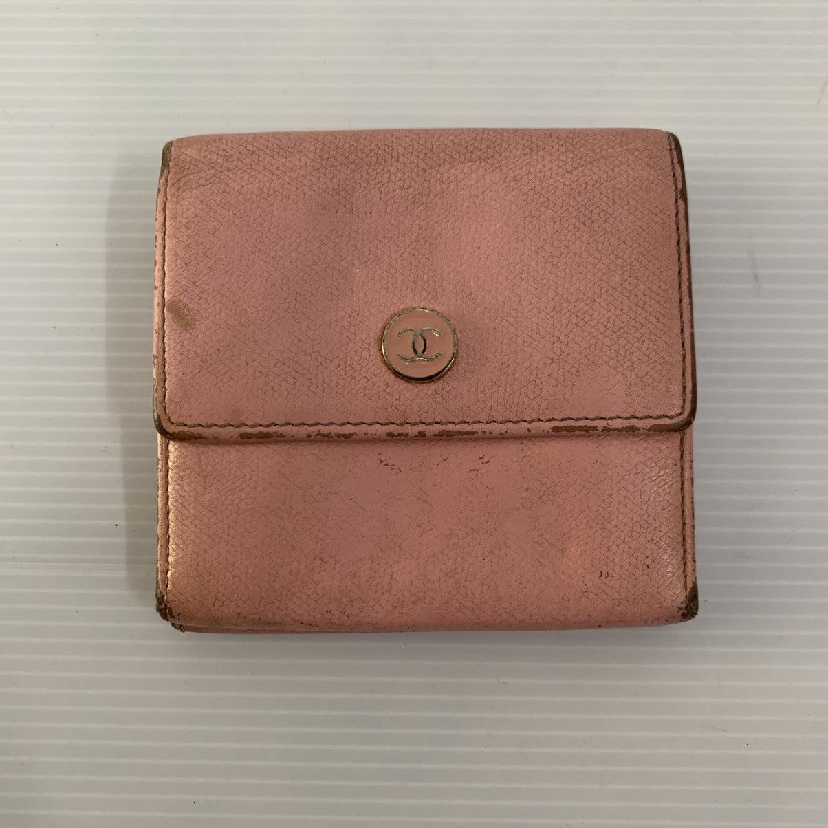 Chanel Chanel Leather Pink Wallet Size ONE SIZE - 1 Thumbnail