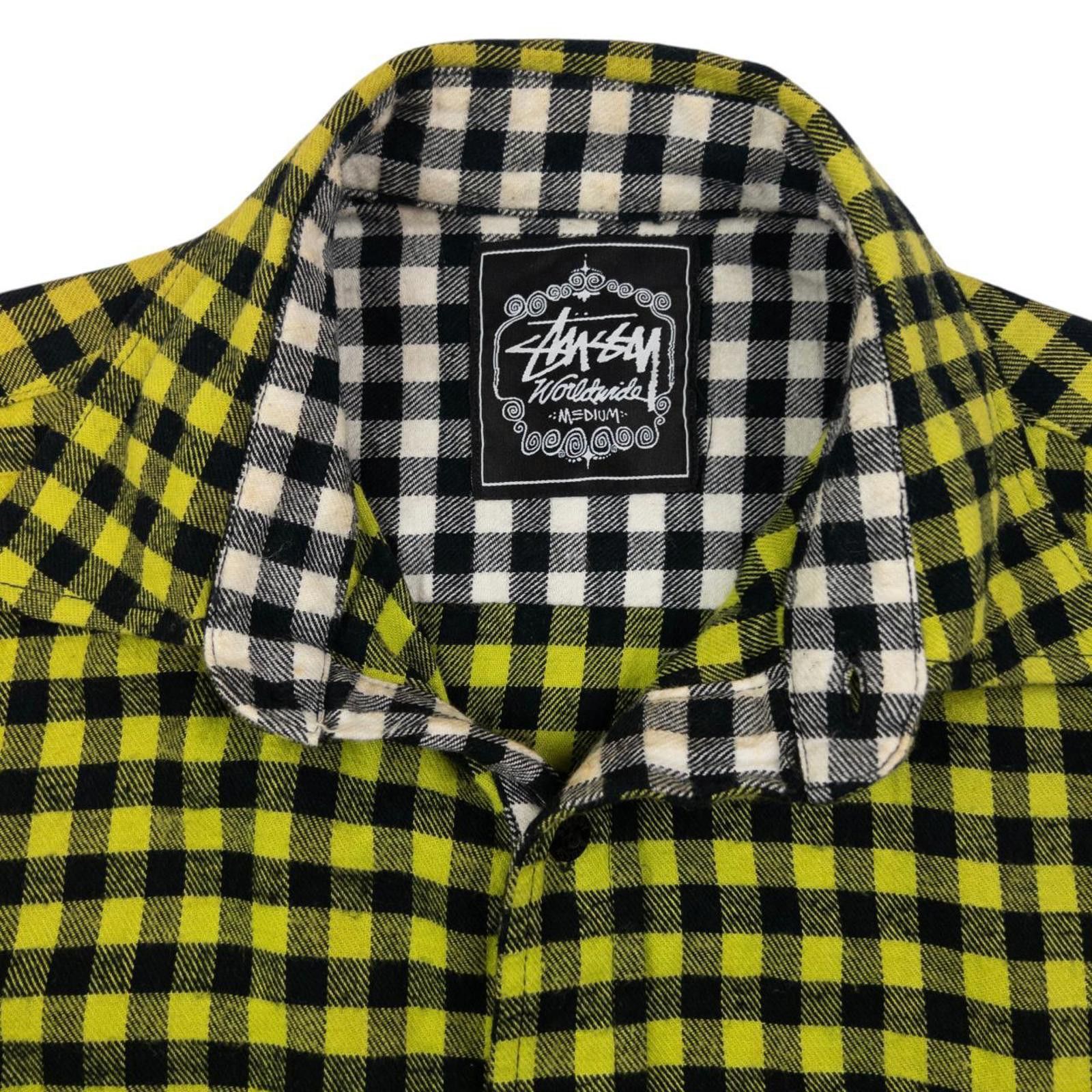 Stussy Vintage Stussy Checkered Long Sleeve Button Up Shirt Size M Size US M / EU 48-50 / 2 - 5 Thumbnail
