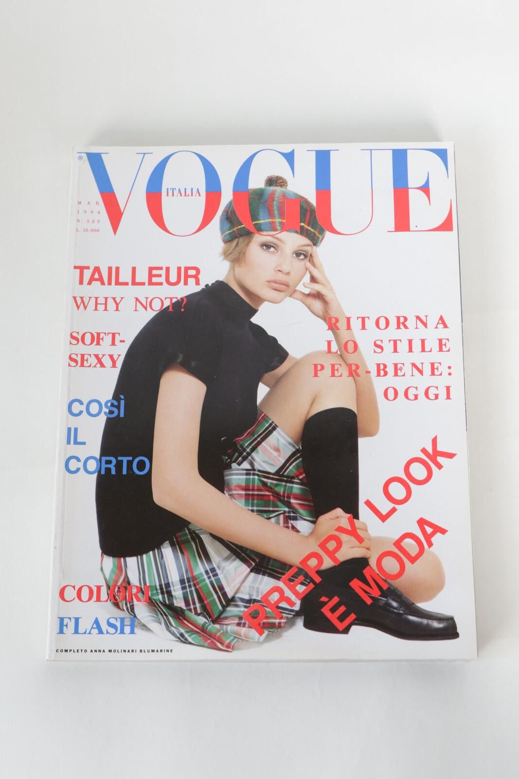 Other 94' Vogue Italia Bridget Hall Tailleur Why Not Magazine Size ONE SIZE - 1 Thumbnail