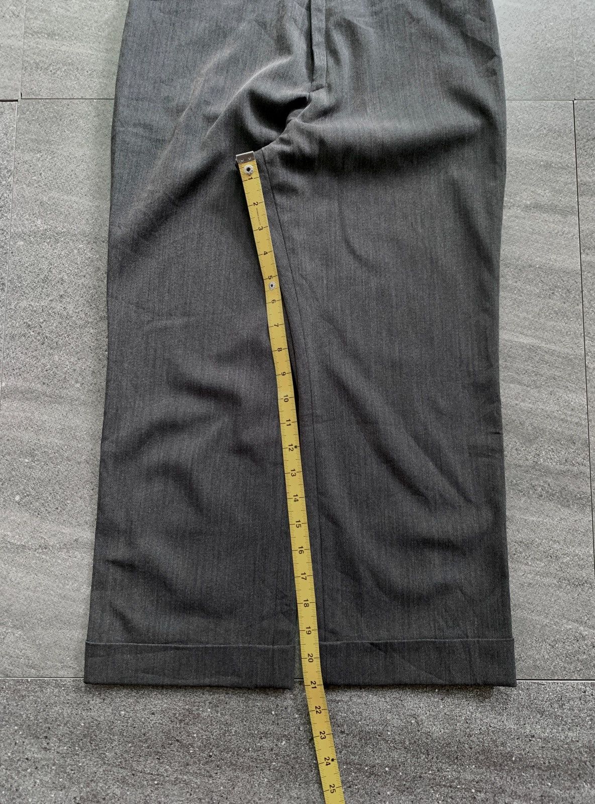 Yohji Yamamoto FREE TAX! Iwish Slim Cropped Trousers Size US 28 / EU 44 - 14 Thumbnail
