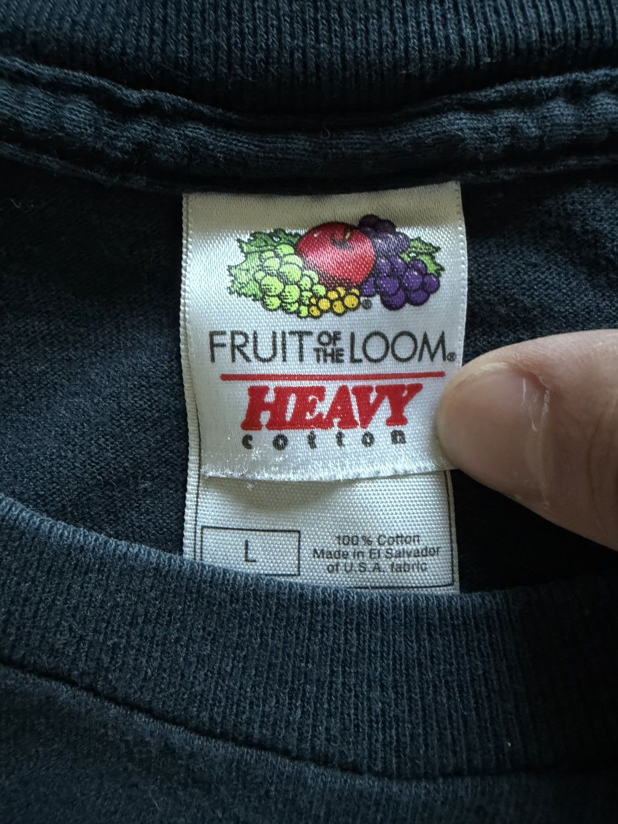 Fruit Of The Loom Vintage Weedy’s Tee Size US L / EU 52-54 / 3 - 3 Thumbnail