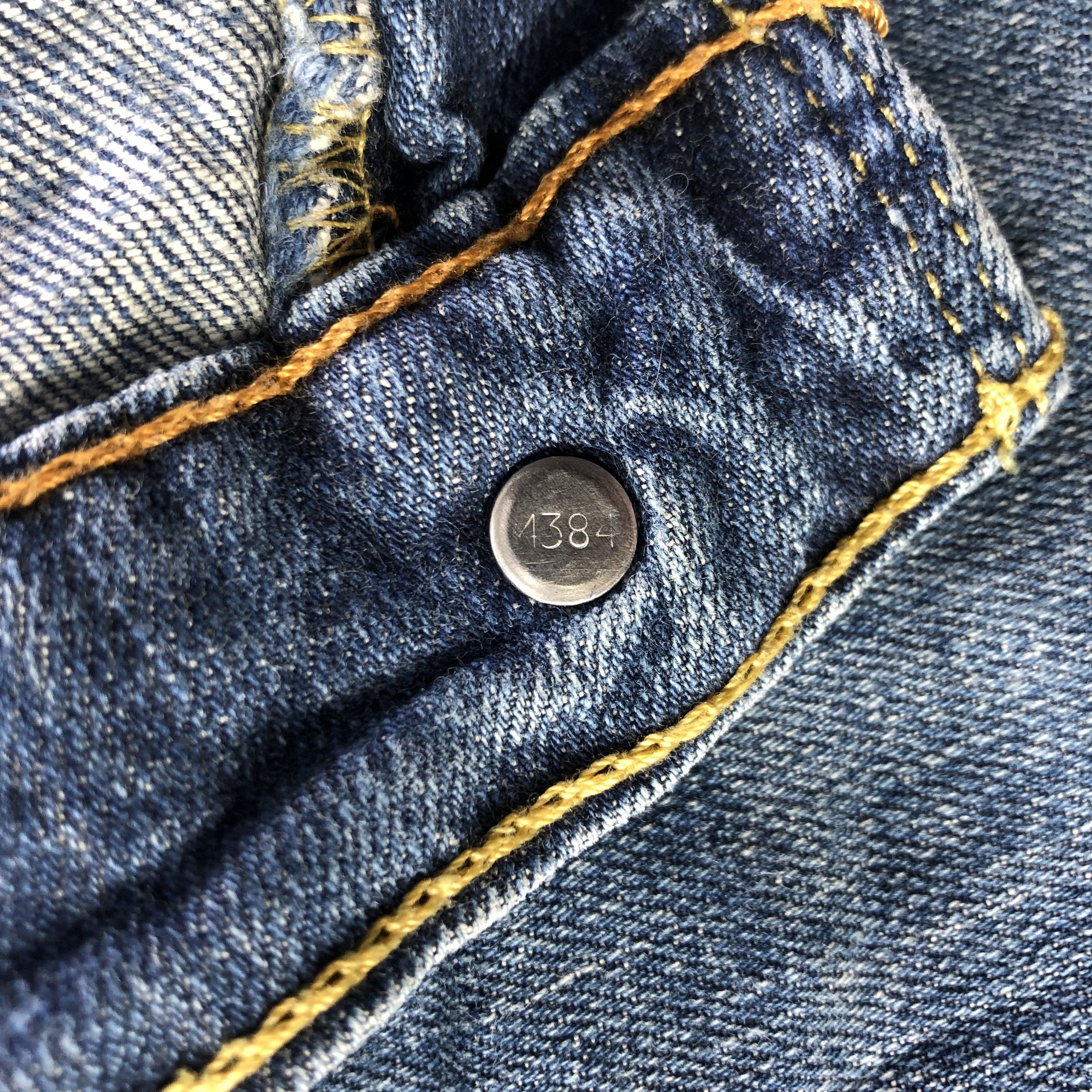 Levi's Vintage Blue Wash Levis 505 Jeans-J3333 Size US 34 / EU 50 - 10 Thumbnail
