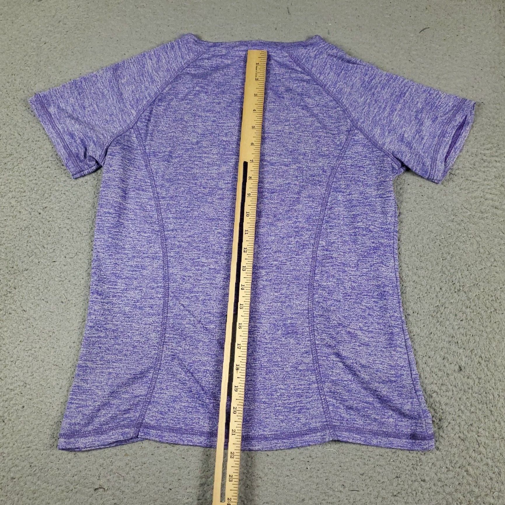 Adidas Adidas T-Shirt Women’s Size L Purple Short Sleeve Crew Neck Activewear Casual Sportswear Men/Women: Womens Size L / US 10 / IT 46 - 3 Thumbnail