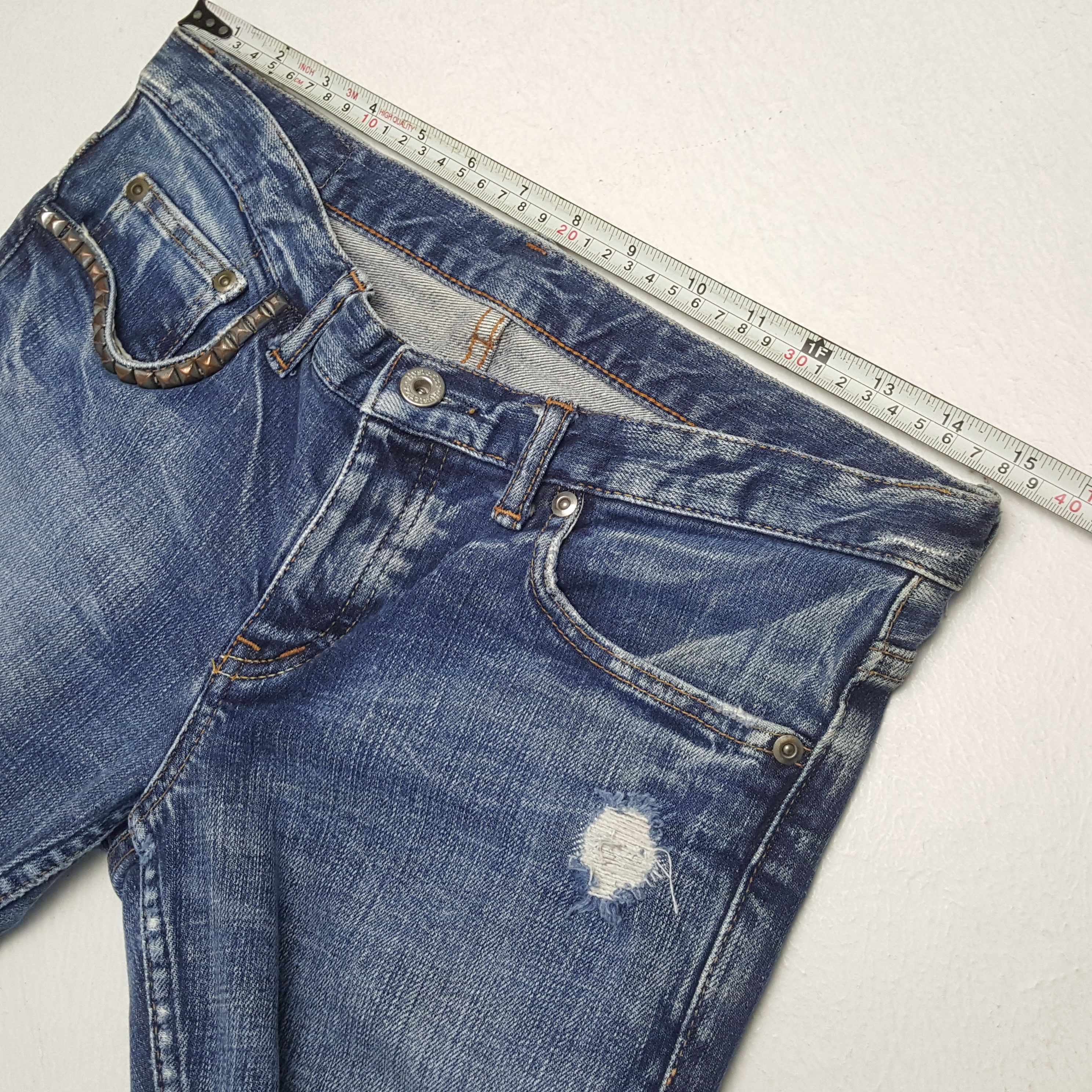Hysteric Glamour × Japanese Brand × Vintage Vintage HYSTERIC GLAMOUR Japanese Brand Skinny Jeans Size 30" / US 8 / IT 44 - 7 Thumbnail