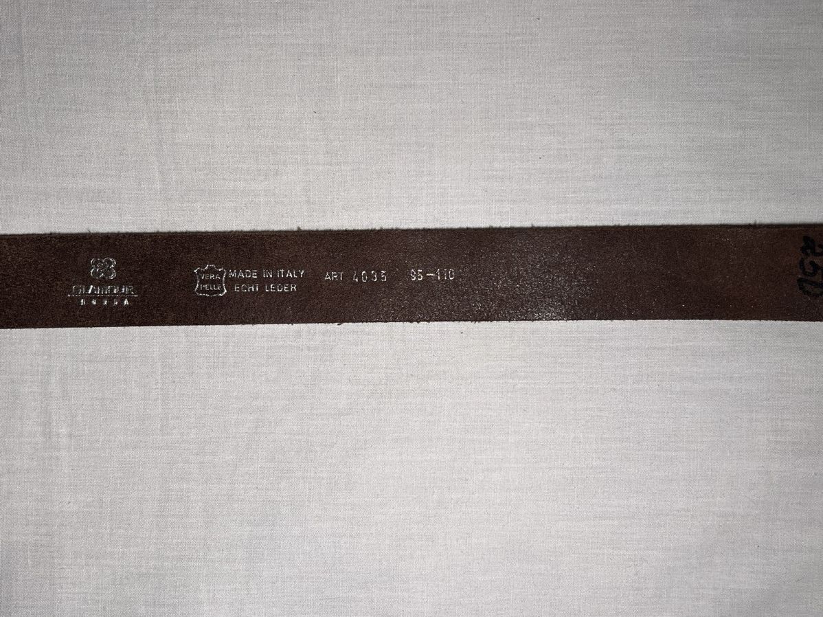 Cowboy Equipment Avant Garde Vintage Glamour Cowboy Leather belts Y2K Size 34 - 12 Thumbnail