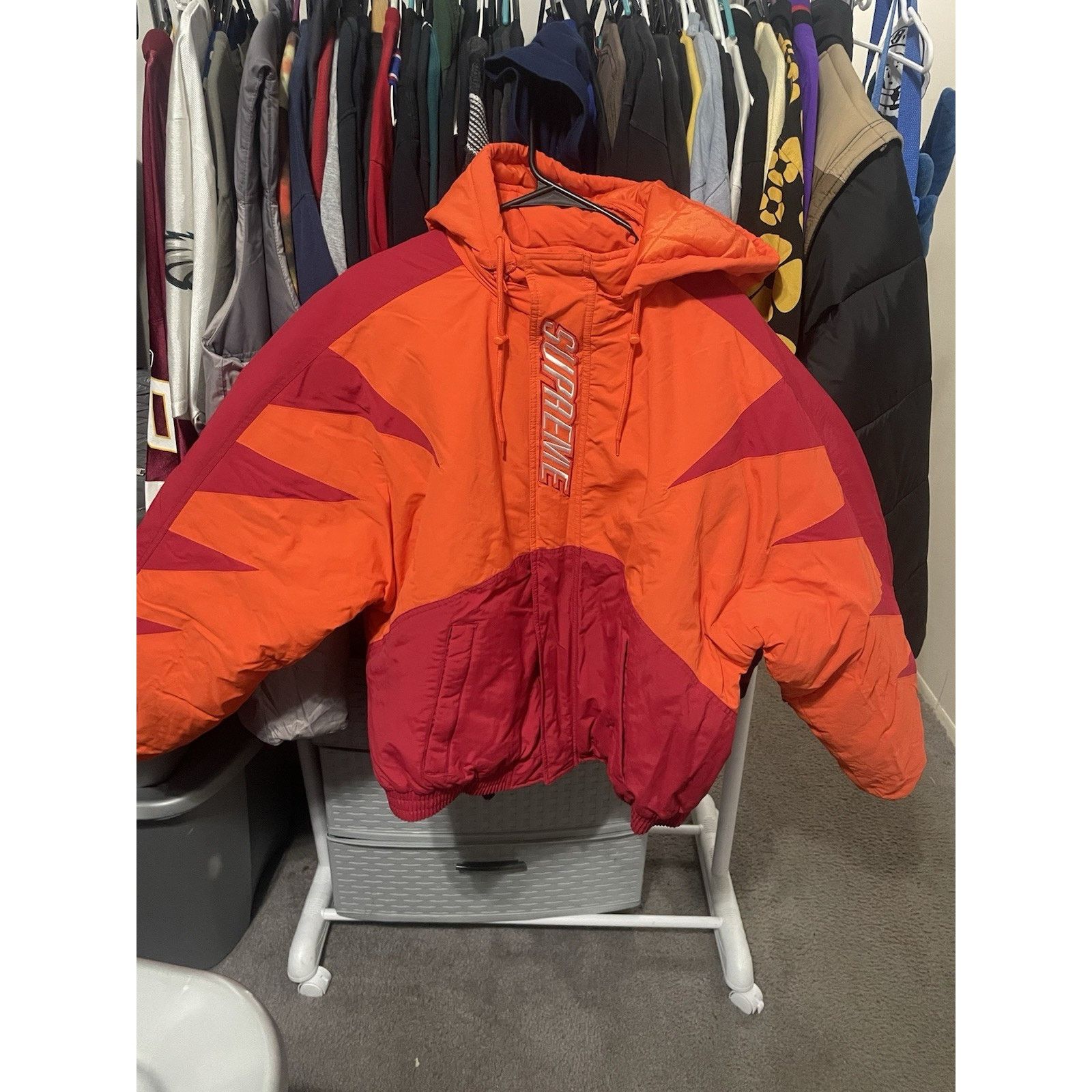 Supreme Wildcat Sideline Puffer Jacket Size M- Supreme Wildcat