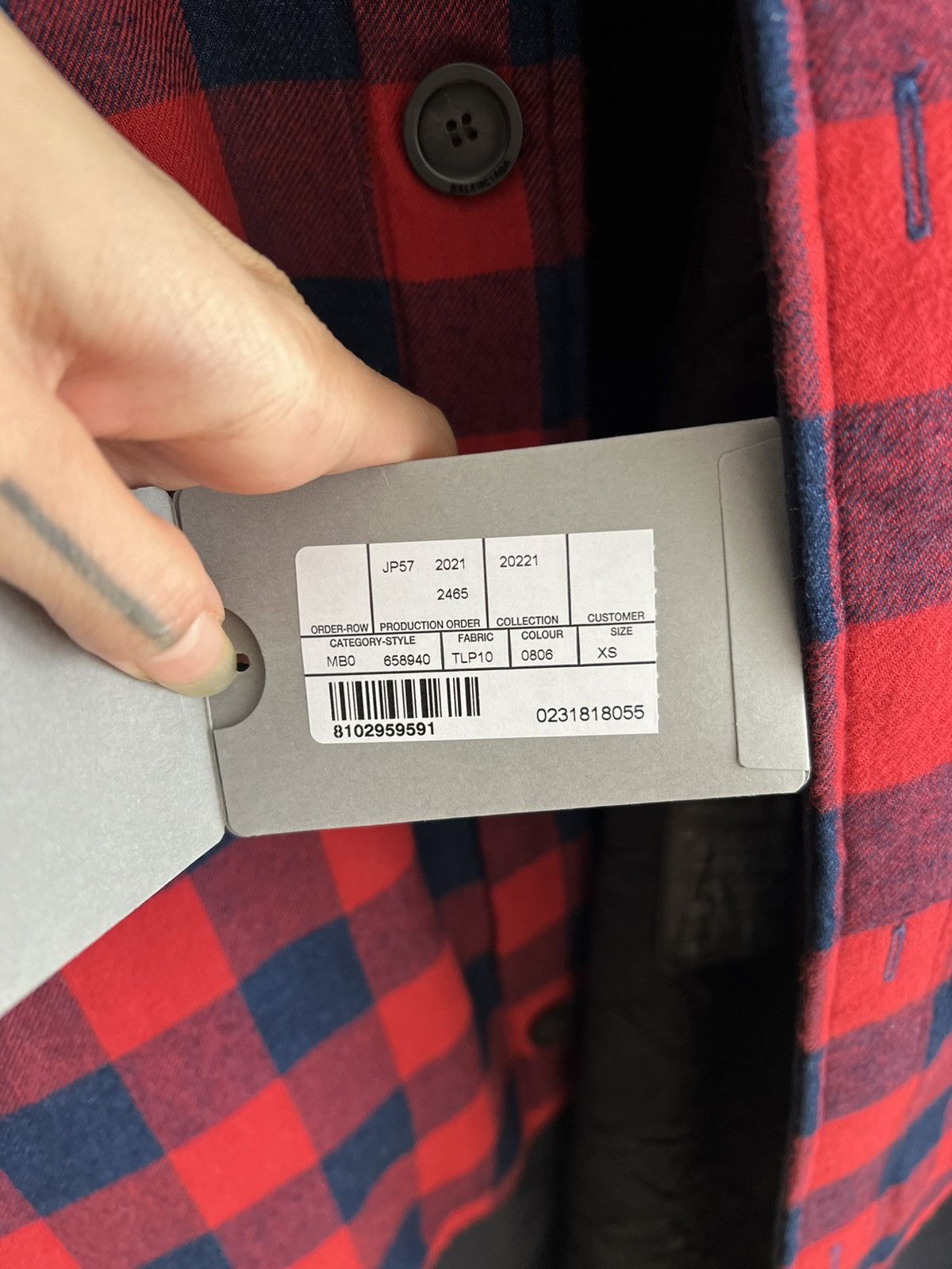 Balenciaga oversize coat Balenciaga ss 2022, new Size XS / US 0-2 / IT 36-38 - 11 Thumbnail