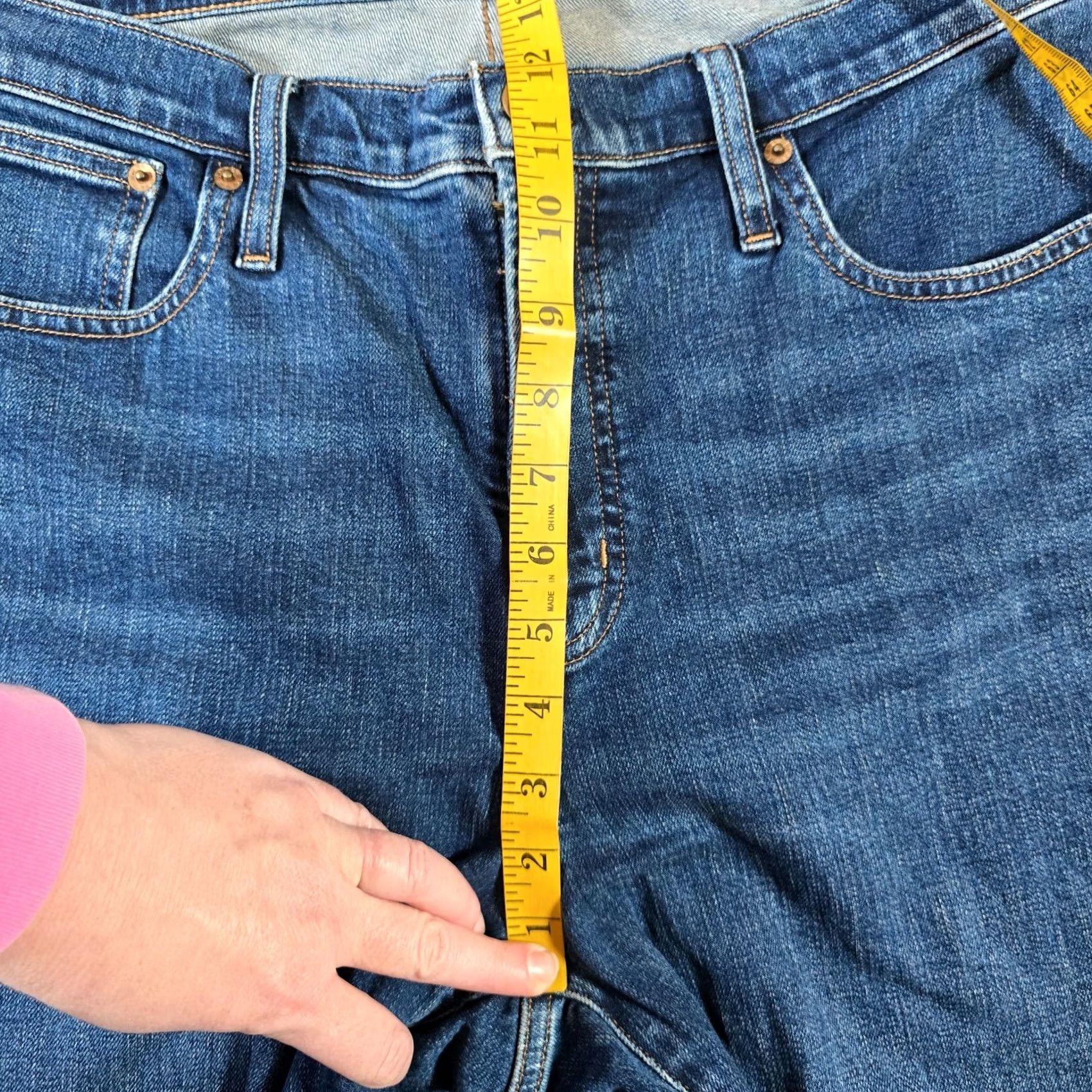 J.Crew J.CREW Jeans Womens 32 Blue Bootcut High Rise Denim Casual Capsule Pocket 5-Pocket Regular Inseam 30 Fall Spring Summer Winter Womens Size 24" / US 00 / IT 34 - 4 Thumbnail
