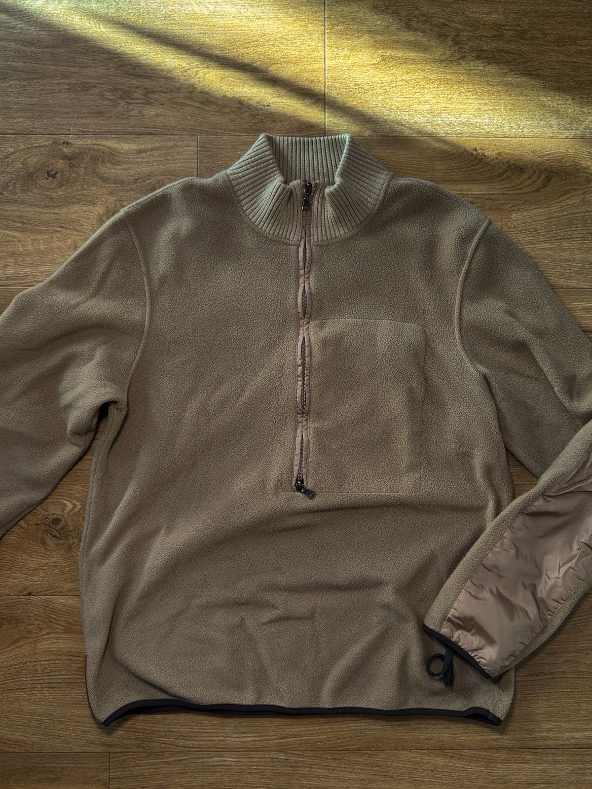 Prada Archival Prada Sport Linea Rossa Half Zip Fleece Jumper Size US M / EU 48-50 / 2 - 2 Thumbnail