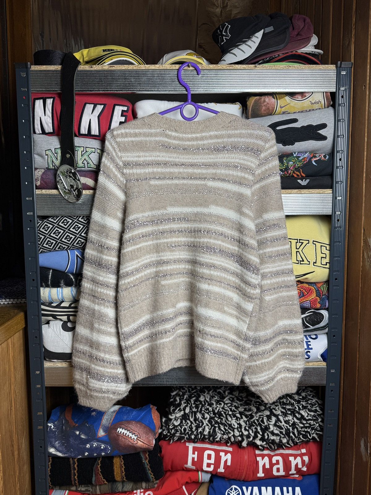 Sezane LA MAILLE SEZANE Sweater Crazy glitter Size S / US 4 / IT 40 - 2 Thumbnail