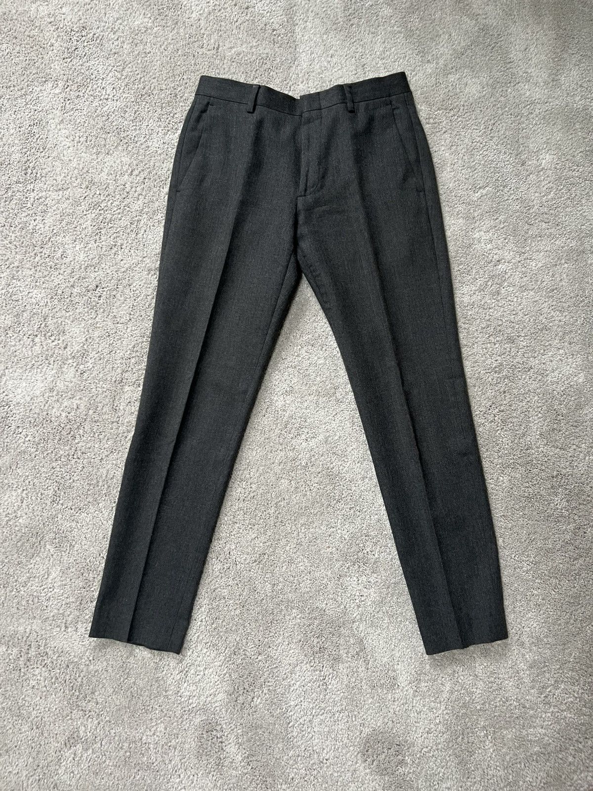 J.Crew J.Crew Charcoal Wool Ludlow Suit Jacket & Pants Size 36S - 7 Thumbnail