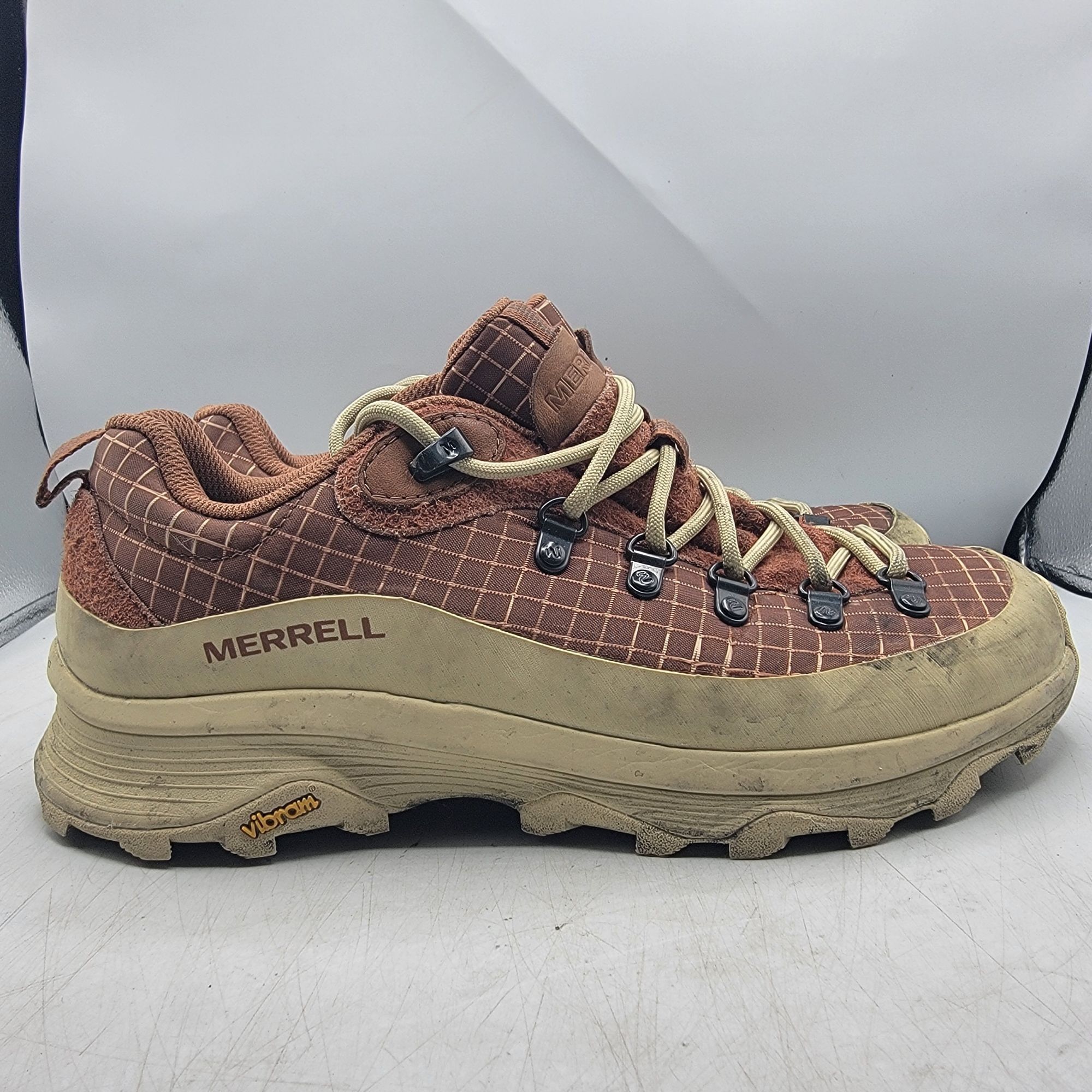 Merrell × Merrell 1TRL Merrell Ontario Speed RS 1TRL Mens 9.5 Brown Sneaker Shoes H Size US 9.5 / EU 42-43 - 13 Thumbnail