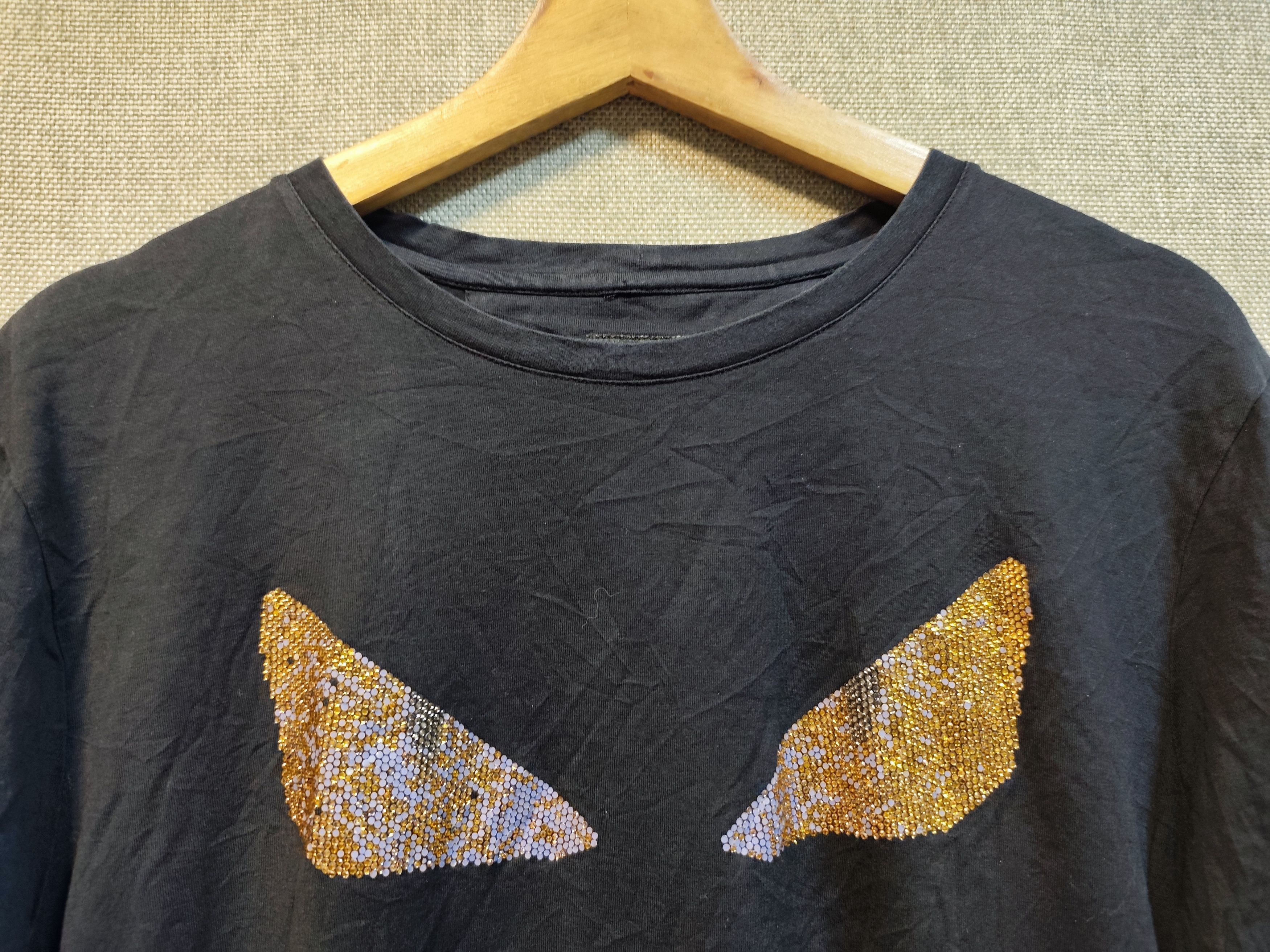 Fendi Fendi Monster Eyes Tee Size US L / EU 52-54 / 3 - 3 Thumbnail