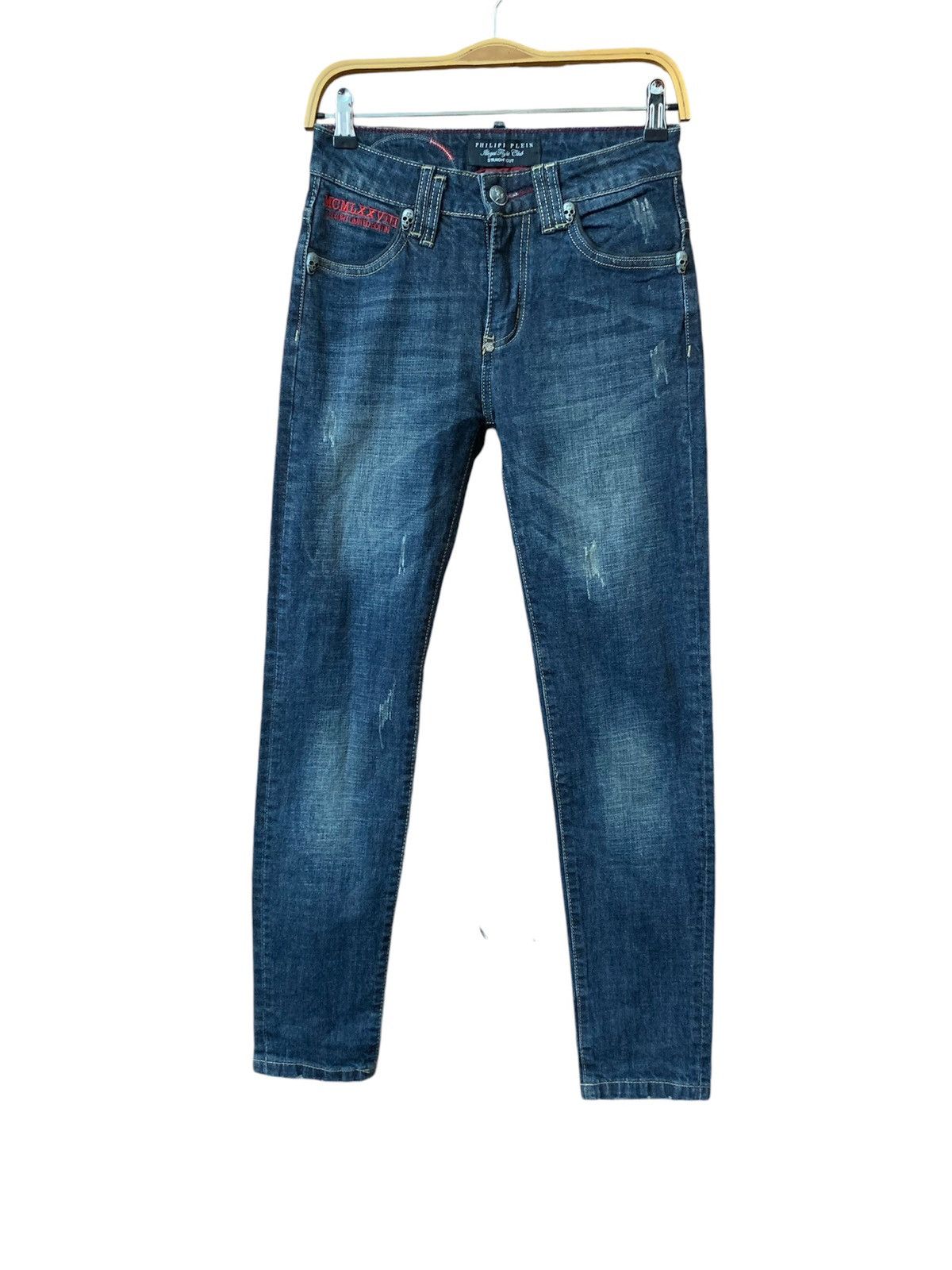Philipp Plein Philipp plein straight cut jeans Size US 28 / EU 44 - 2 Thumbnail