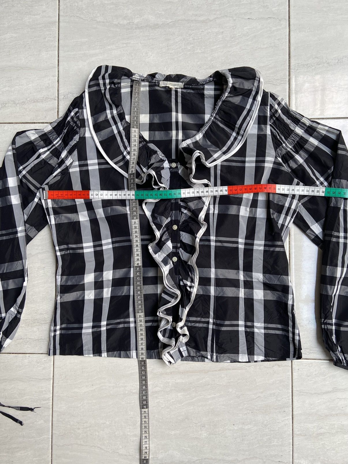 Designer × Japanese Brand NARA CAMICIE Plaid Shirt Size US L / EU 52-54 / 3 - 7 Thumbnail