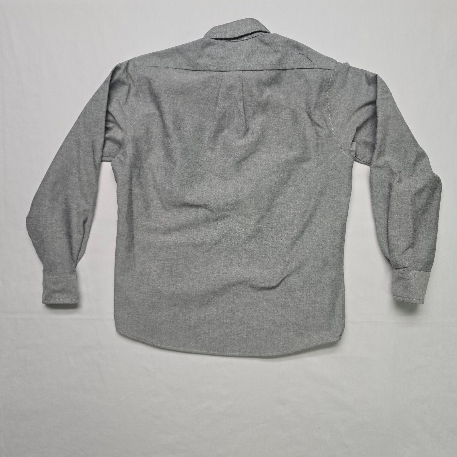 Vintage Red Kapp Womens Work Button Up Gray M Workwear Shirt Size M / US 6-8 / IT 42-44 - 5 Thumbnail