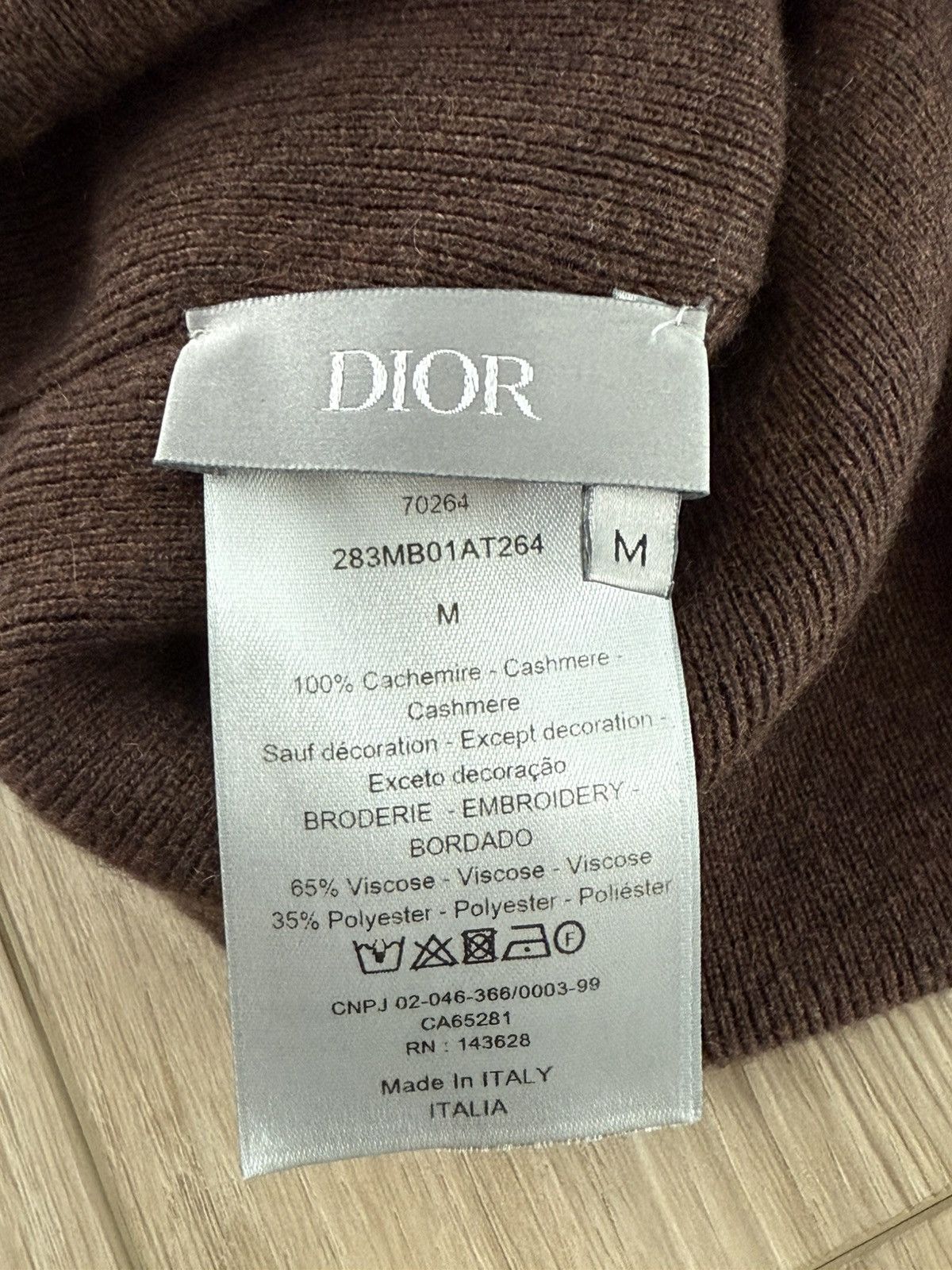 Dior × Travis Scott Dior Cactus Jack beanie Size ONE SIZE - 4 Thumbnail