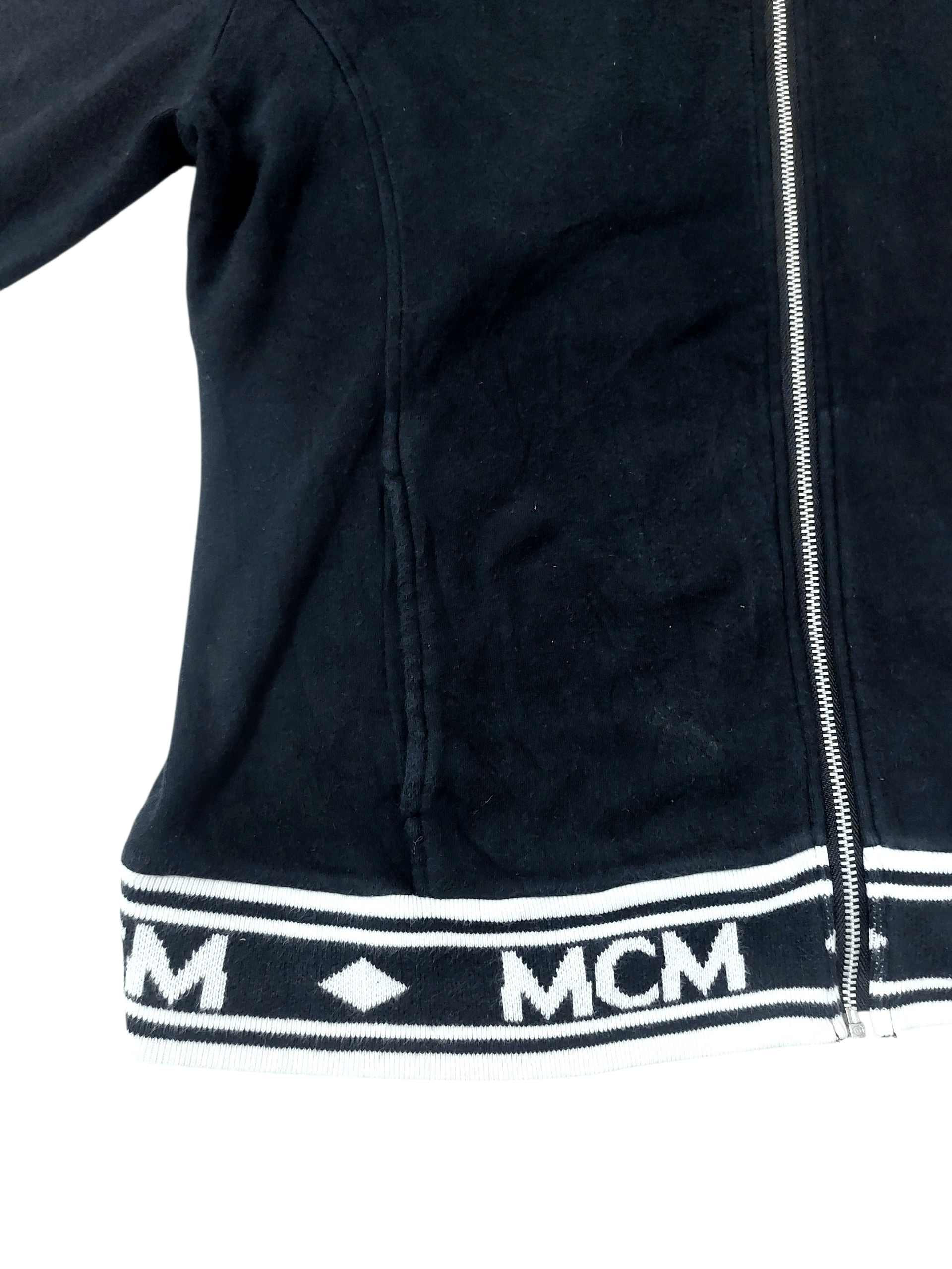 MCM MCM Legere Printed Cut End Logo Zip Up Hoodies Size M / US 6-8 / IT 42-44 - 12 Thumbnail