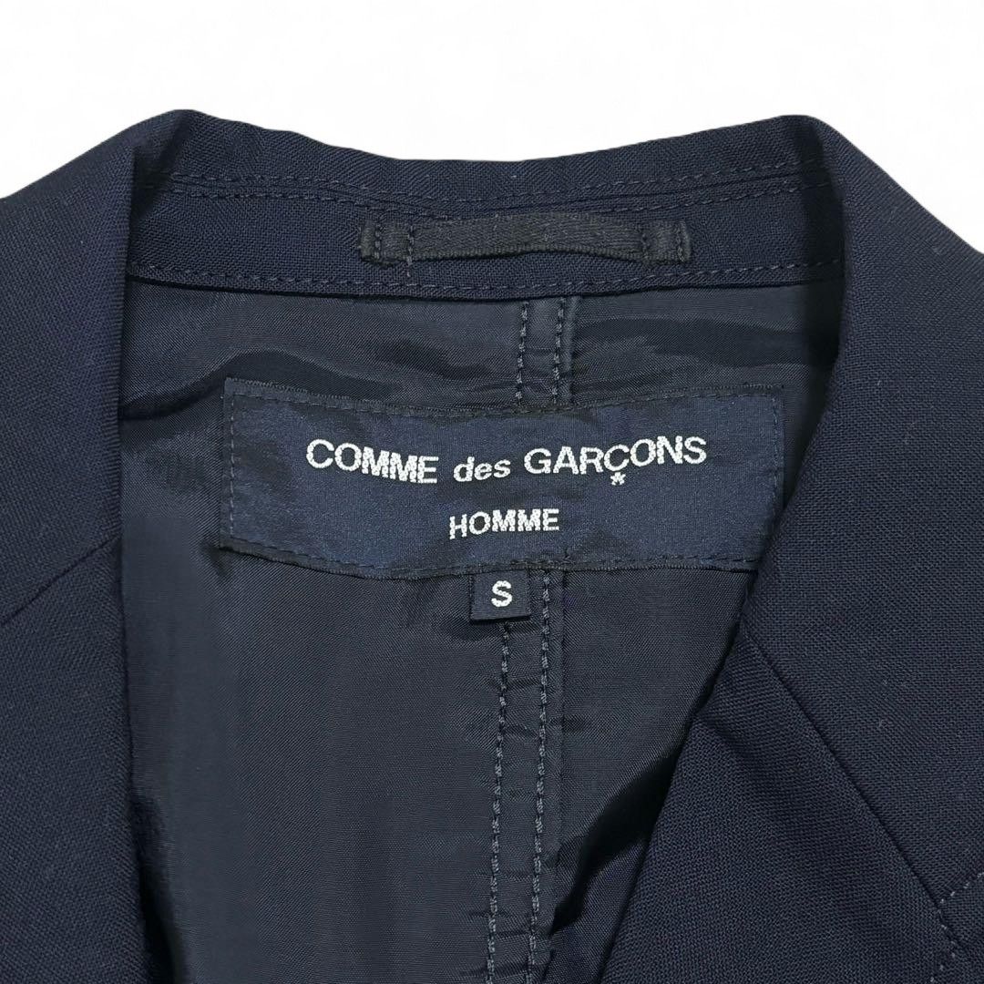 Comme des Garcons Comme Des Garcons - S AW16 Navy Poly Shrink Suit Set Wool Size 40S - 5 Thumbnail