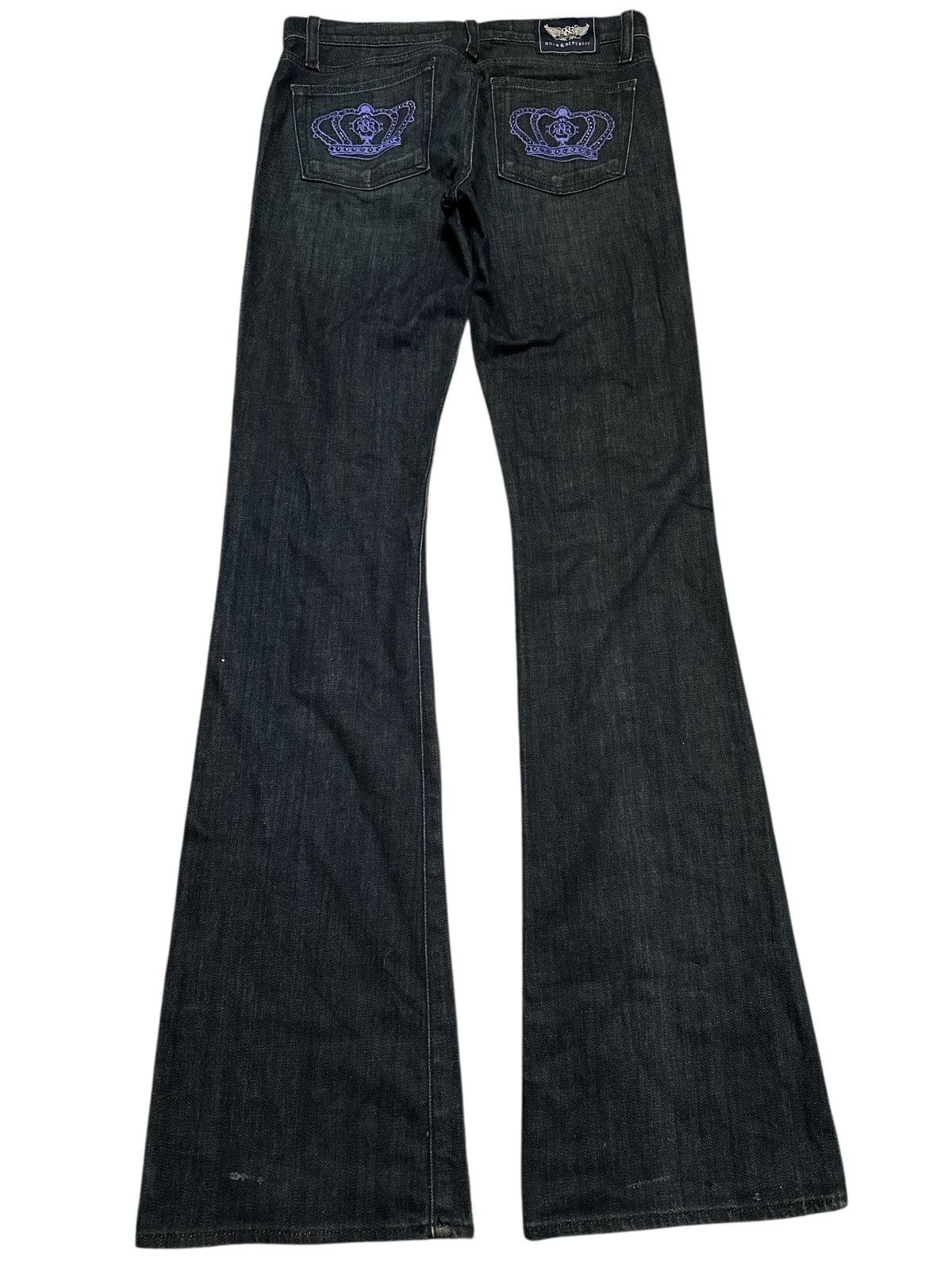 Rock & Republic Vintage Y2k Flare Rock& Republic 31x44 Size US 31 - 2 Thumbnail