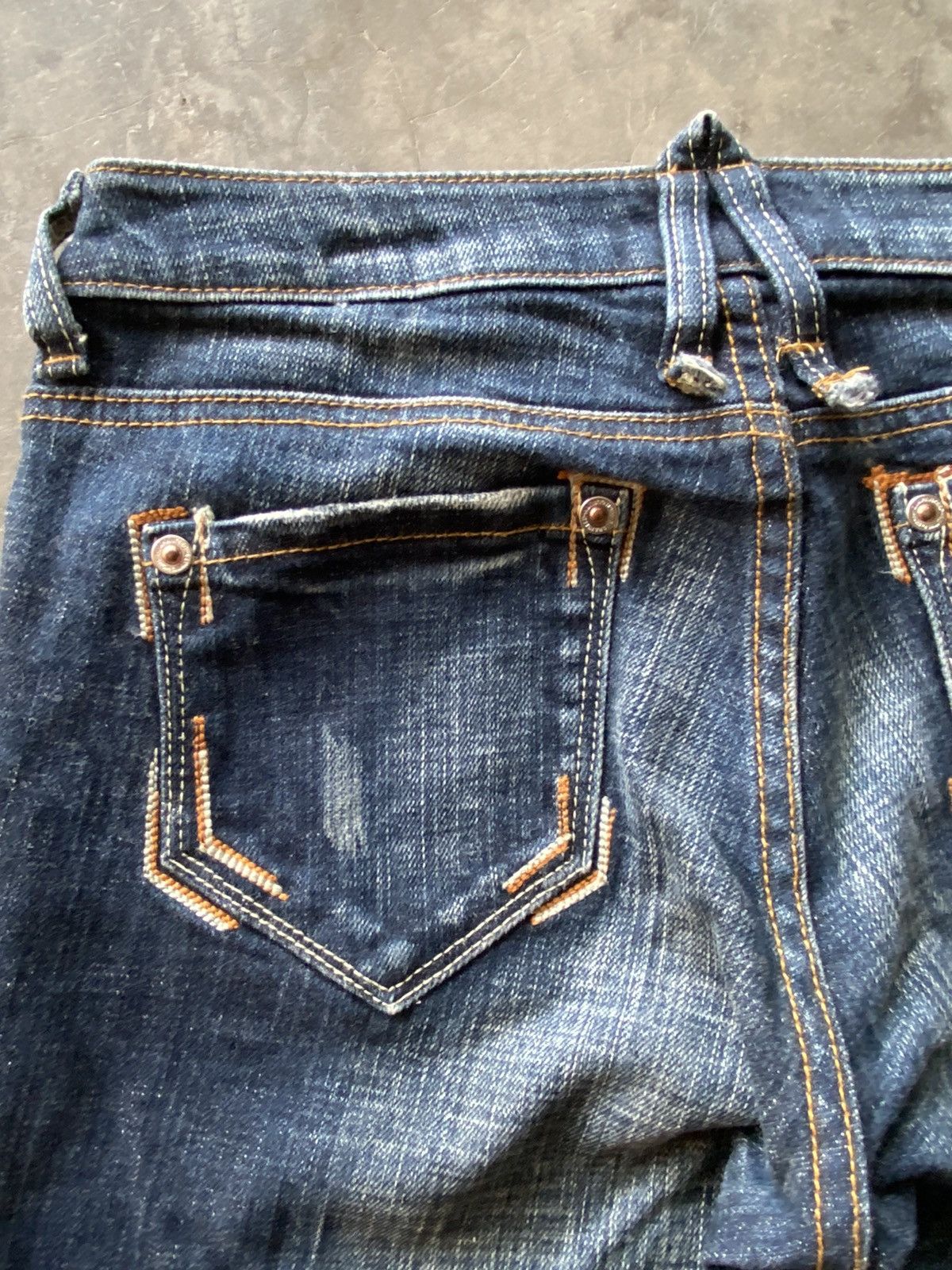 Hysteric Glamour × Japanese Brand Flare Jeans Japanese Camel Road Boot Cut Size 28" / US 6 / IT 42 - 7 Thumbnail