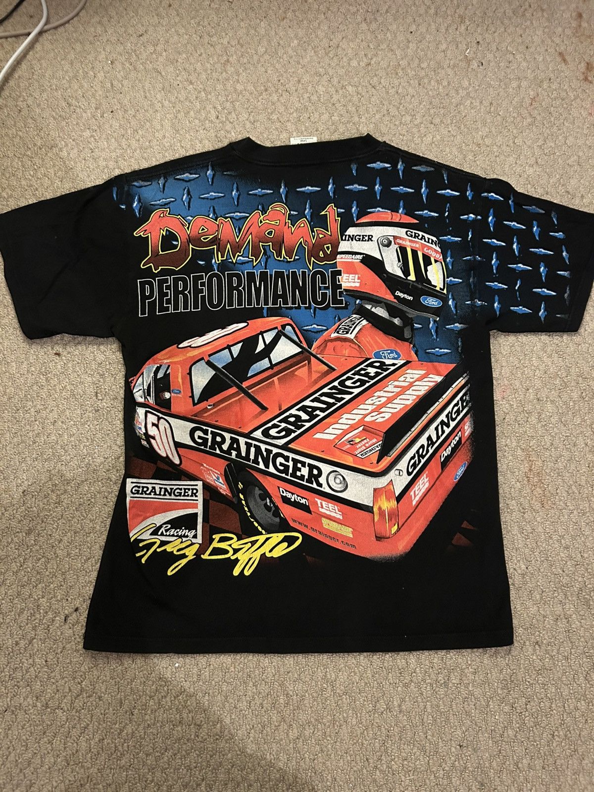 Vintage 1999 Vintage Nascar T-Shirt Size US L / EU 52-54 / 3 - 5 Thumbnail