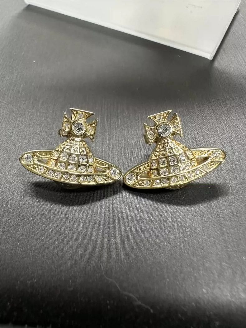 Vivienne Westwood Vivienne Westwood Saturn earring Size ONE SIZE - 1 Thumbnail