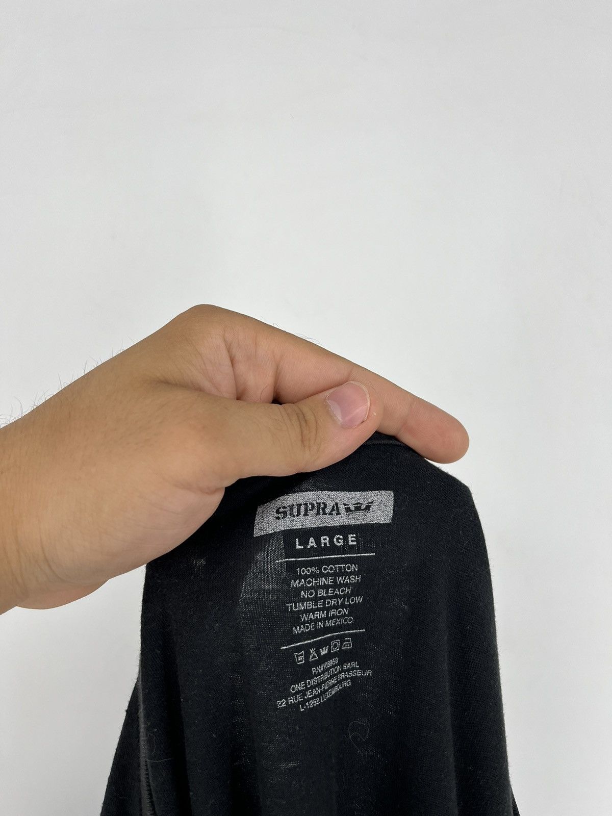 Supra × Vintage Vintage Y2K Supra Skull Skateboards Tee Streetwear Style Size US L / EU 52-54 / 3 - 10 Thumbnail