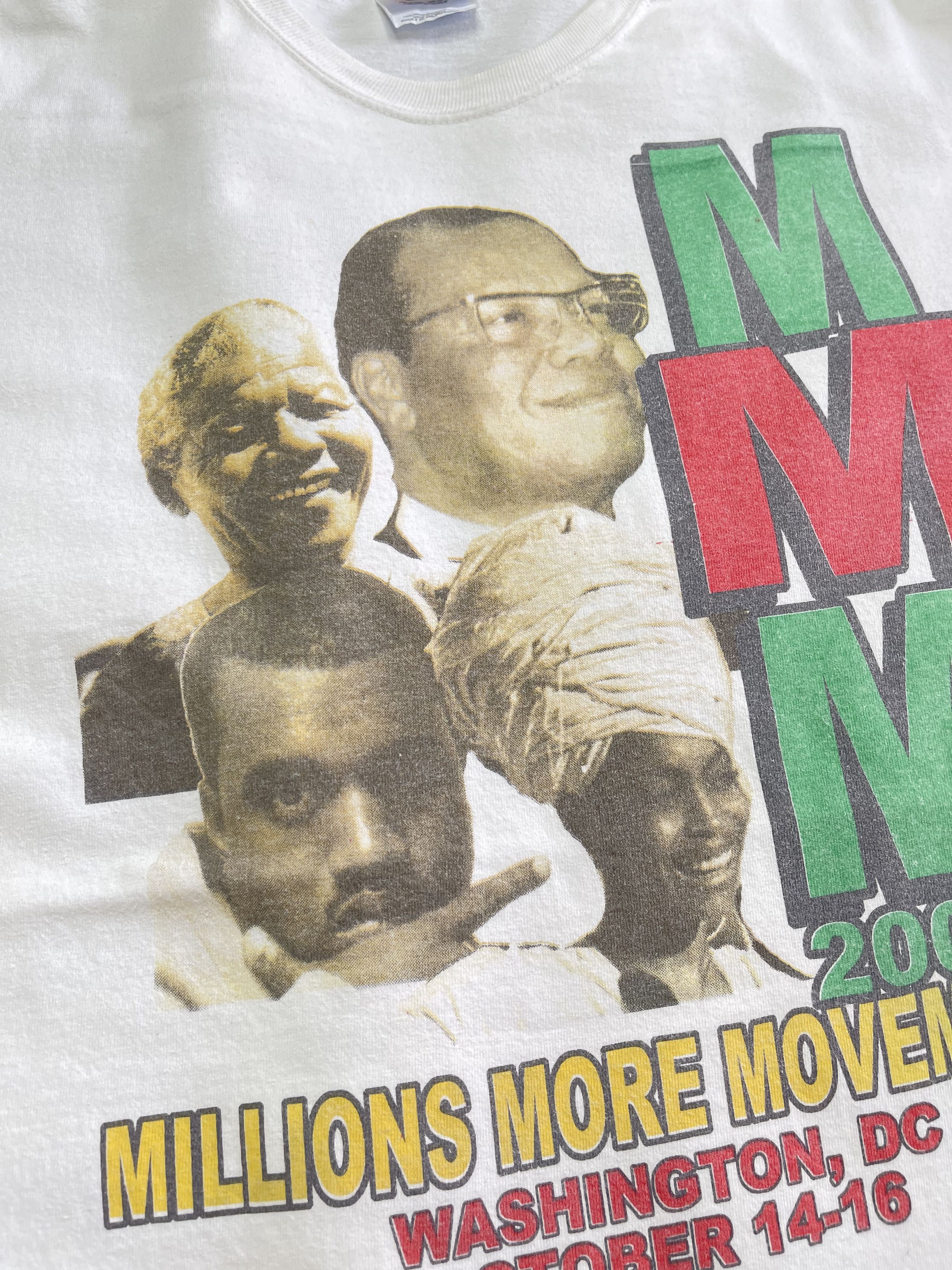 Kanye West The Millions More Movement Kanye West T Shirt Y2k 2005 Size US XL / EU 56 / 4 - 3 Thumbnail