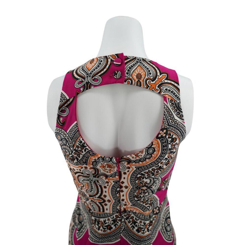 Designer Anthropologie Paisley Print Cocktail Dress Size 0 Size XS / US 0-2 / IT 36-38 - 5 Thumbnail