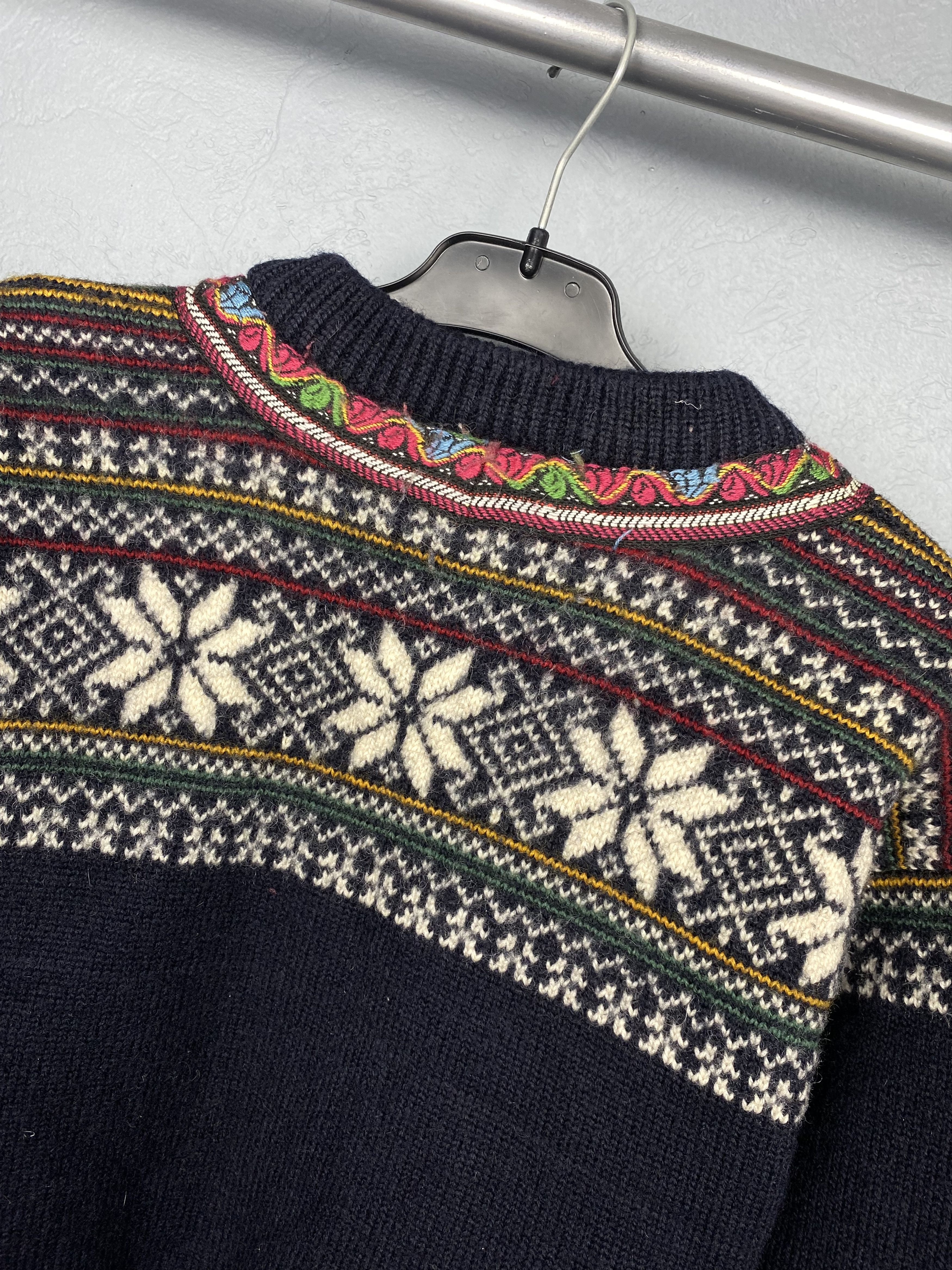 Dale Of Norway Christiania Vintage Wool Knit Sweater Made in Norway Size S / US 4 / IT 40 - 6 Thumbnail
