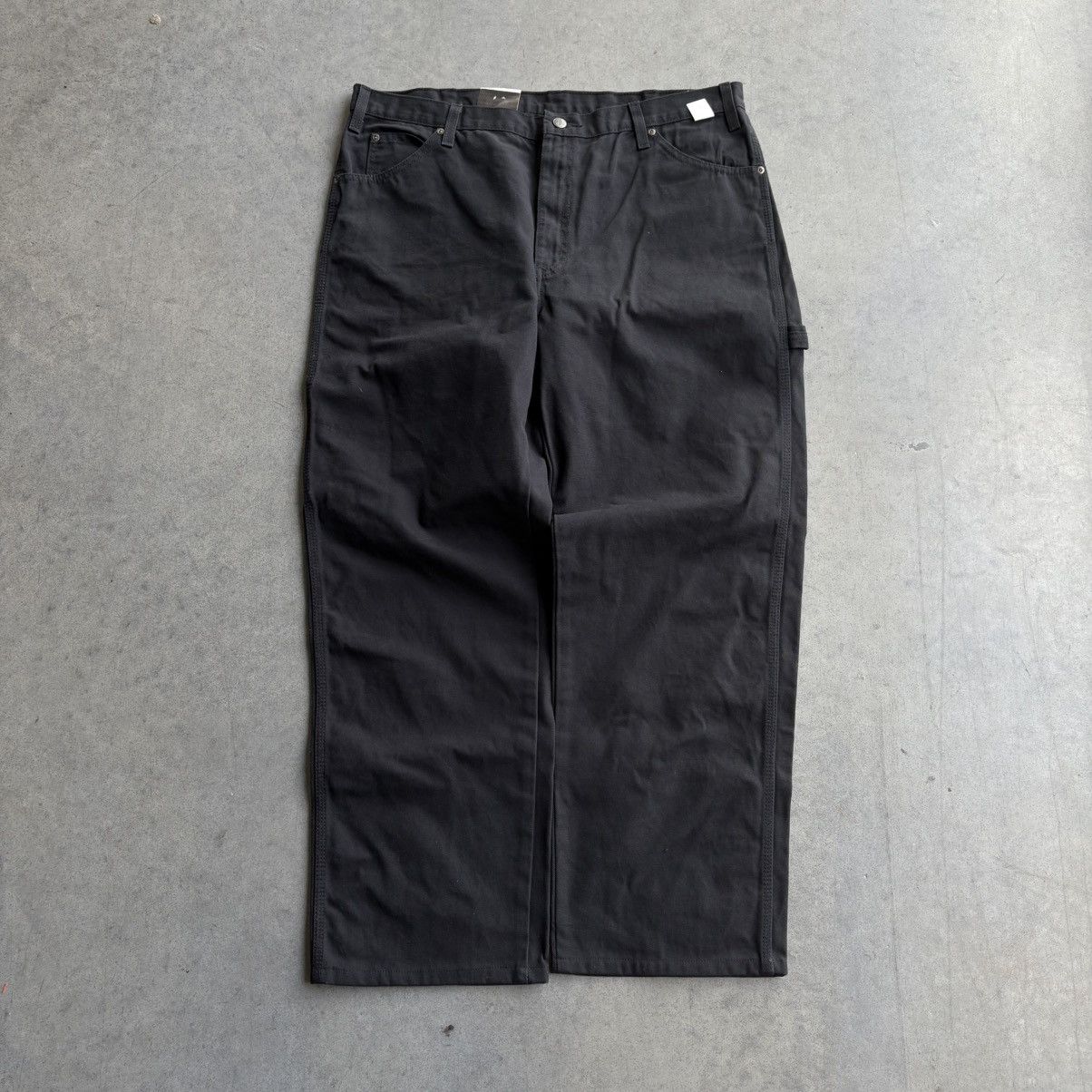 Dickies × Vintage Vintage Y2K Black NWT DICKIES Carpenter Pants 38x30 Size US 38 / EU 54 - 3 Thumbnail