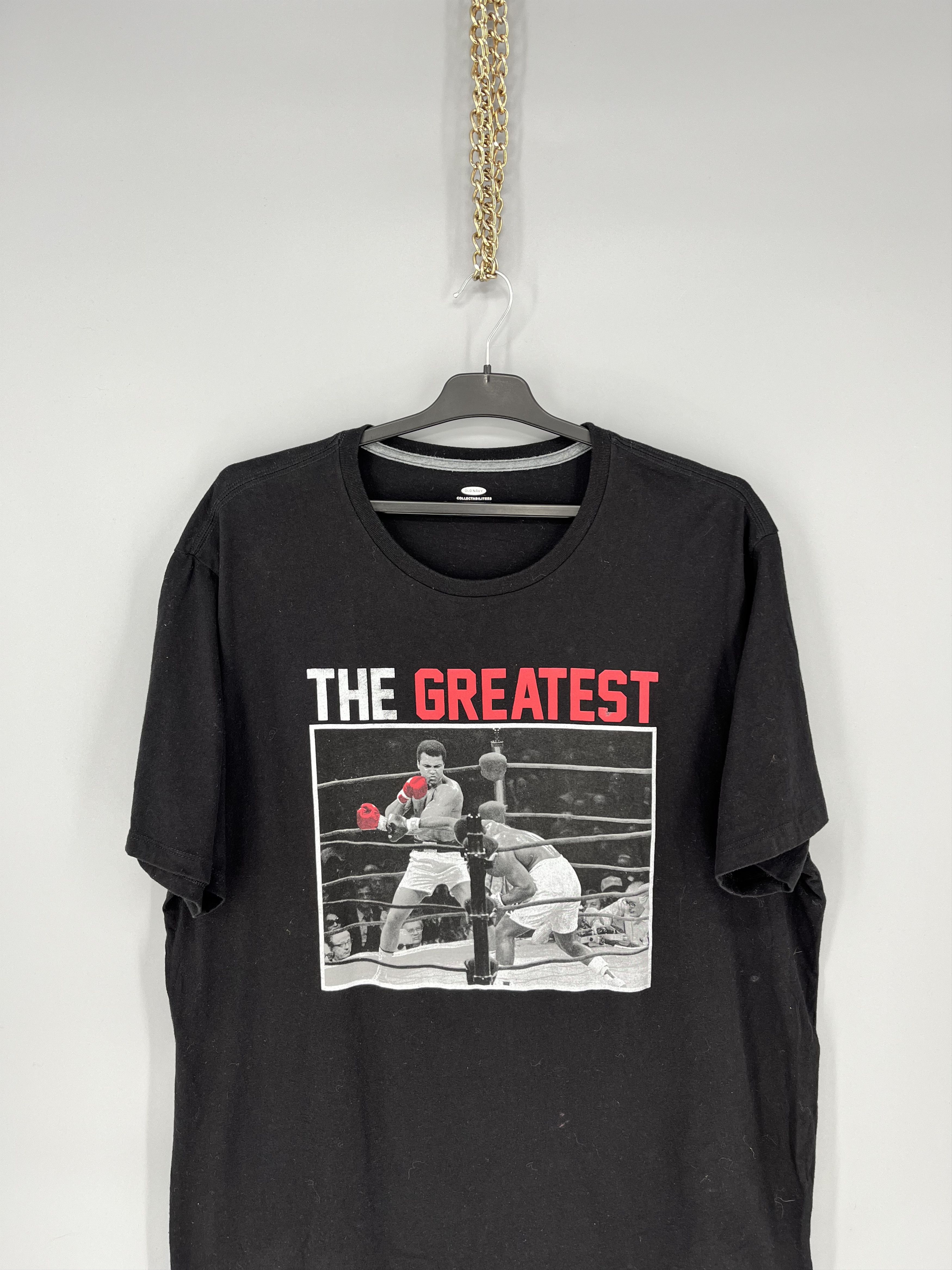Vintage Y2K The Greatest Muhammad Ali American Boxer Faded Tshirts Size US XXL / EU 58 / 5 - 6 Thumbnail
