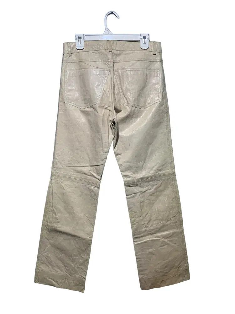 Vintage Vintage acetate flare leather pants made in canada Size US 32 / EU 48 - 15 Thumbnail