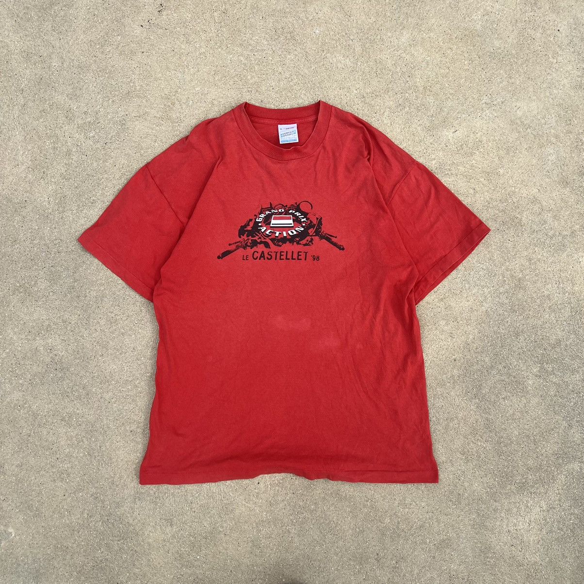 Fruit Of The Loom Single Stitch Grand Prix Action 98 shirt Size US XL / EU 56 / 4 - 1 Thumbnail