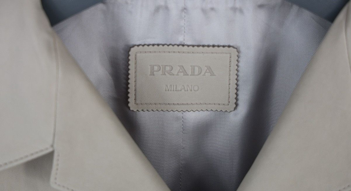 Prada PRADA CAMICIA LEATHER SHIRT Size US XL / EU 56 / 4 - 3 Thumbnail
