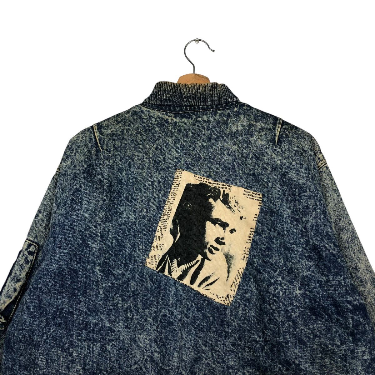 Hysteric Glamour 🔥VINTAGE BOMBER JACKET DENIM MADSTATION BIG LOGO Size US M / EU 48-50 / 2 - 11 Thumbnail