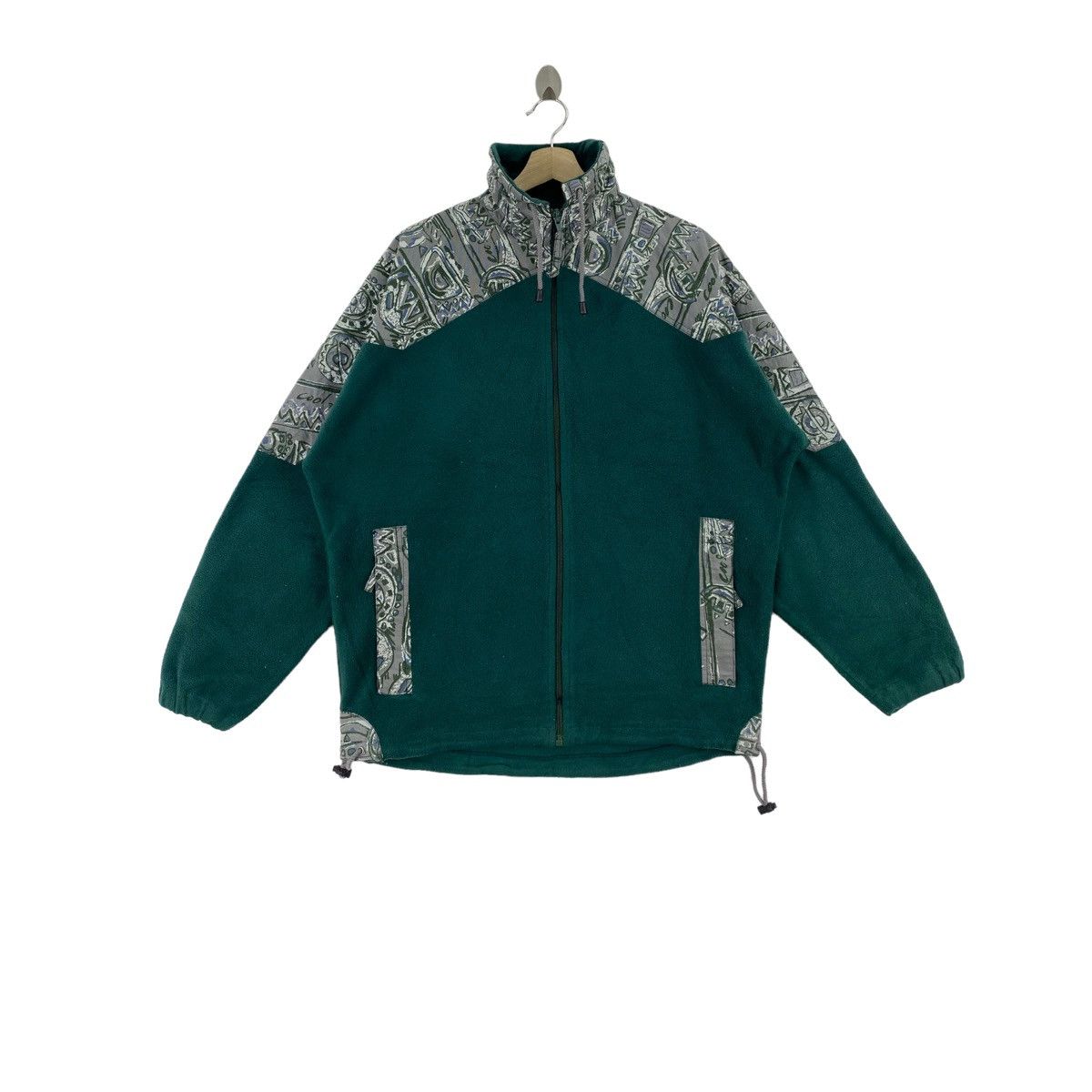 Other WILD DOG SWITZELAND Multi Design Green Sherpa Windbreaker Size US S / EU 44-46 / 1 - 1 Thumbnail