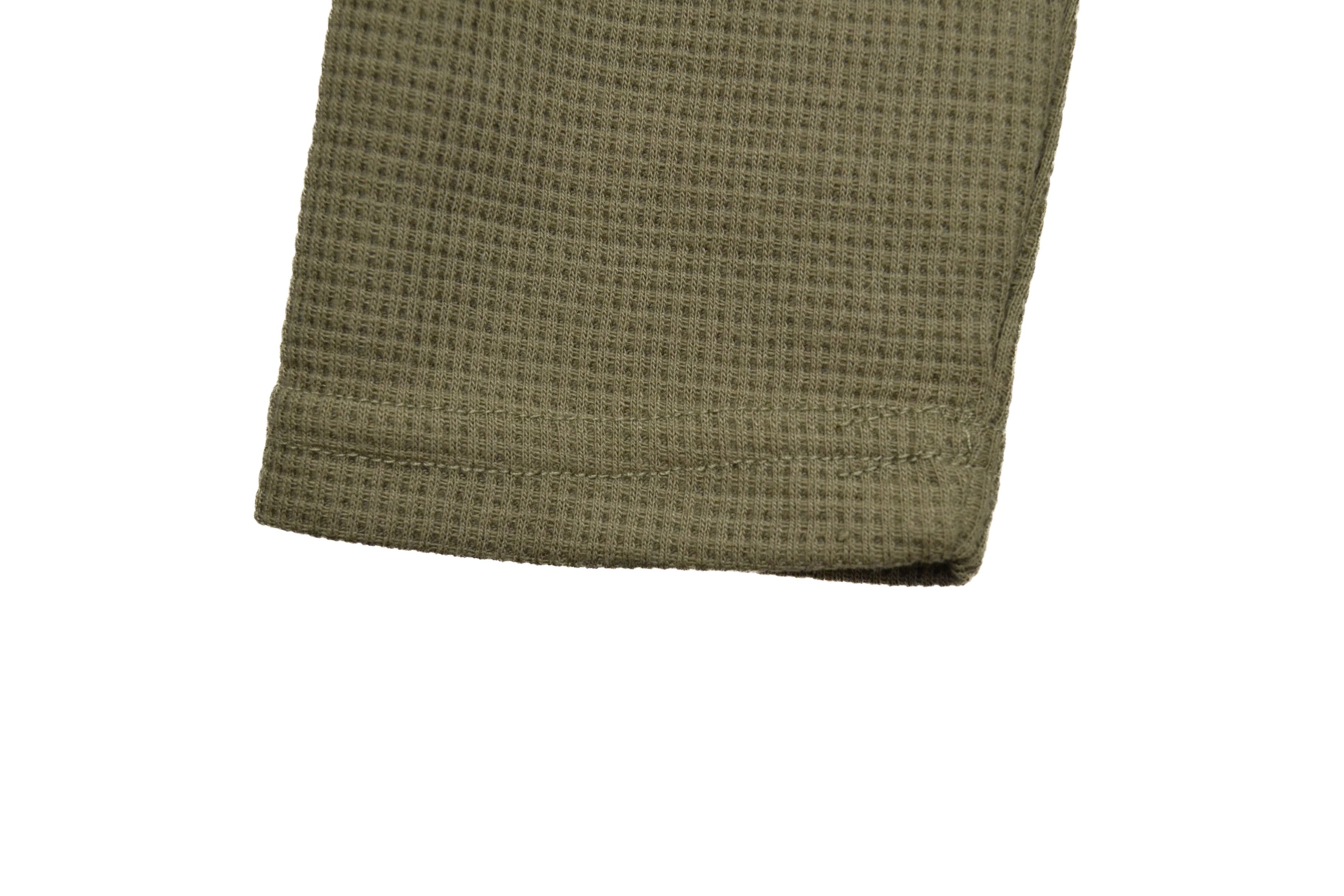Corteiz Corteiz Guerillaz Alcatraz Green Khaki Waffle Sweatshirt Size US XS / EU 42 / 0 - 4 Thumbnail