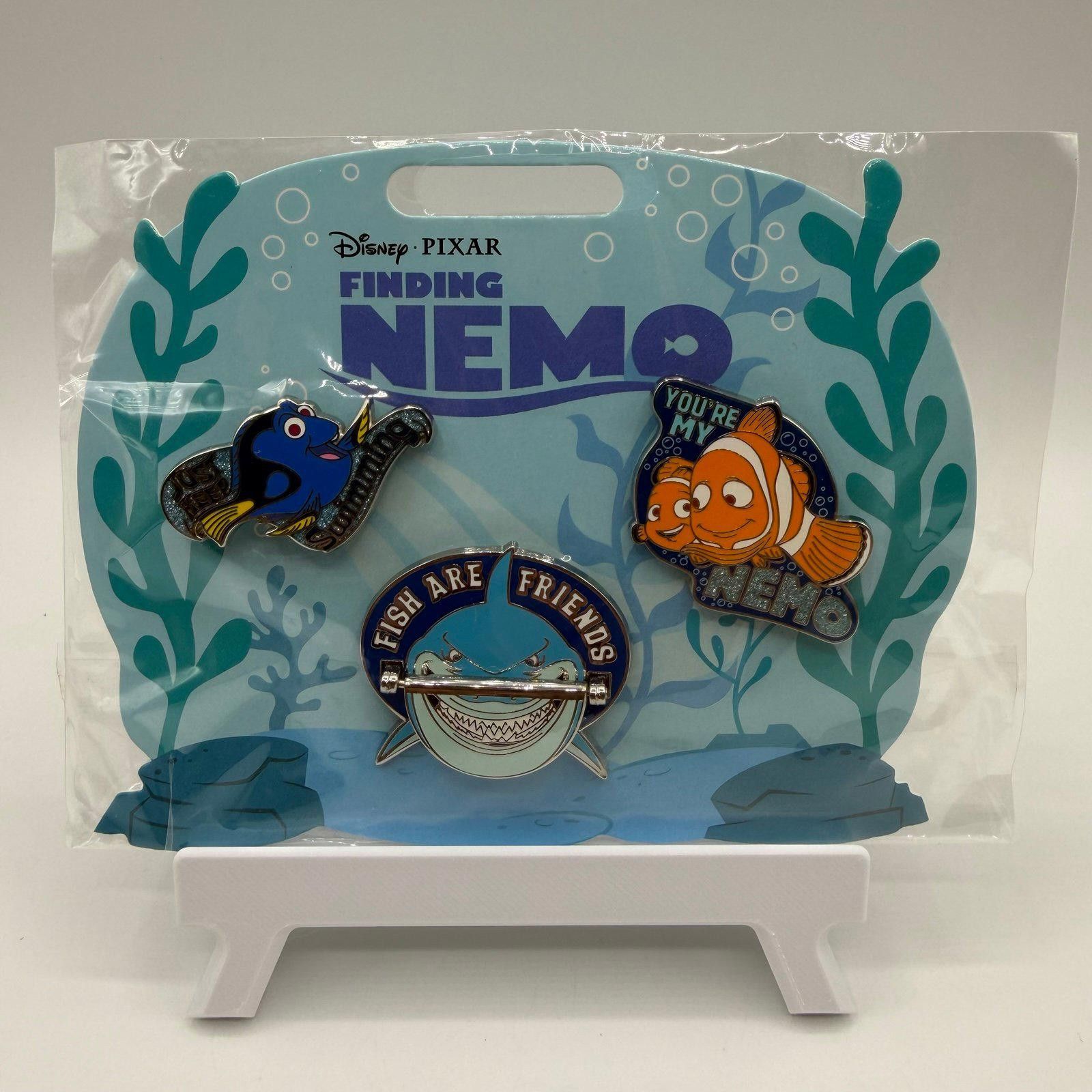 Disney Disney Pin - Finding Nemo Pin Set - Nemo Marlin Dory Bruce Size ONE SIZE - 1 Thumbnail