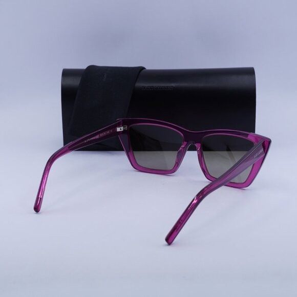 Saint Laurent Paris 🕶️ New Saint Laurent SL276 MICA 061 Cyclamen Sunglasses Size ONE SIZE - 11 Thumbnail