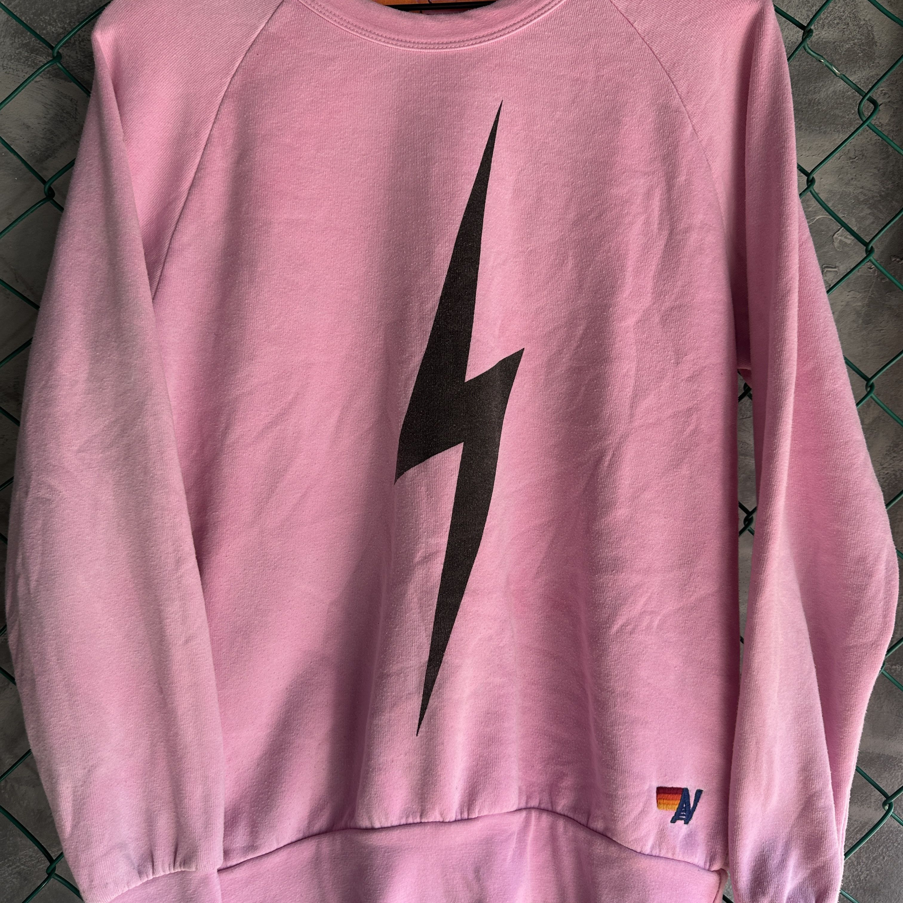 Aviator Nation Aviator Nation Sweatshirt Womens S Pink Bolt Fade Crew Neck Size S / US 4 / IT 40 - 2 Thumbnail