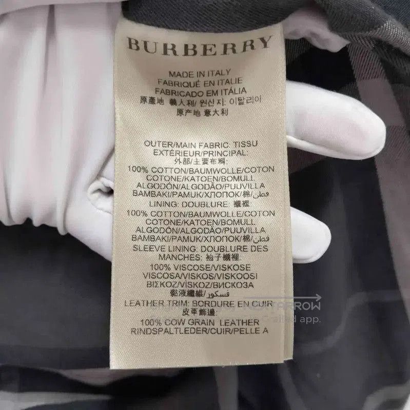 Burberry Burberry Black Long Cotton Trench Coat. Size L / US 10 / IT 46 - 5 Thumbnail