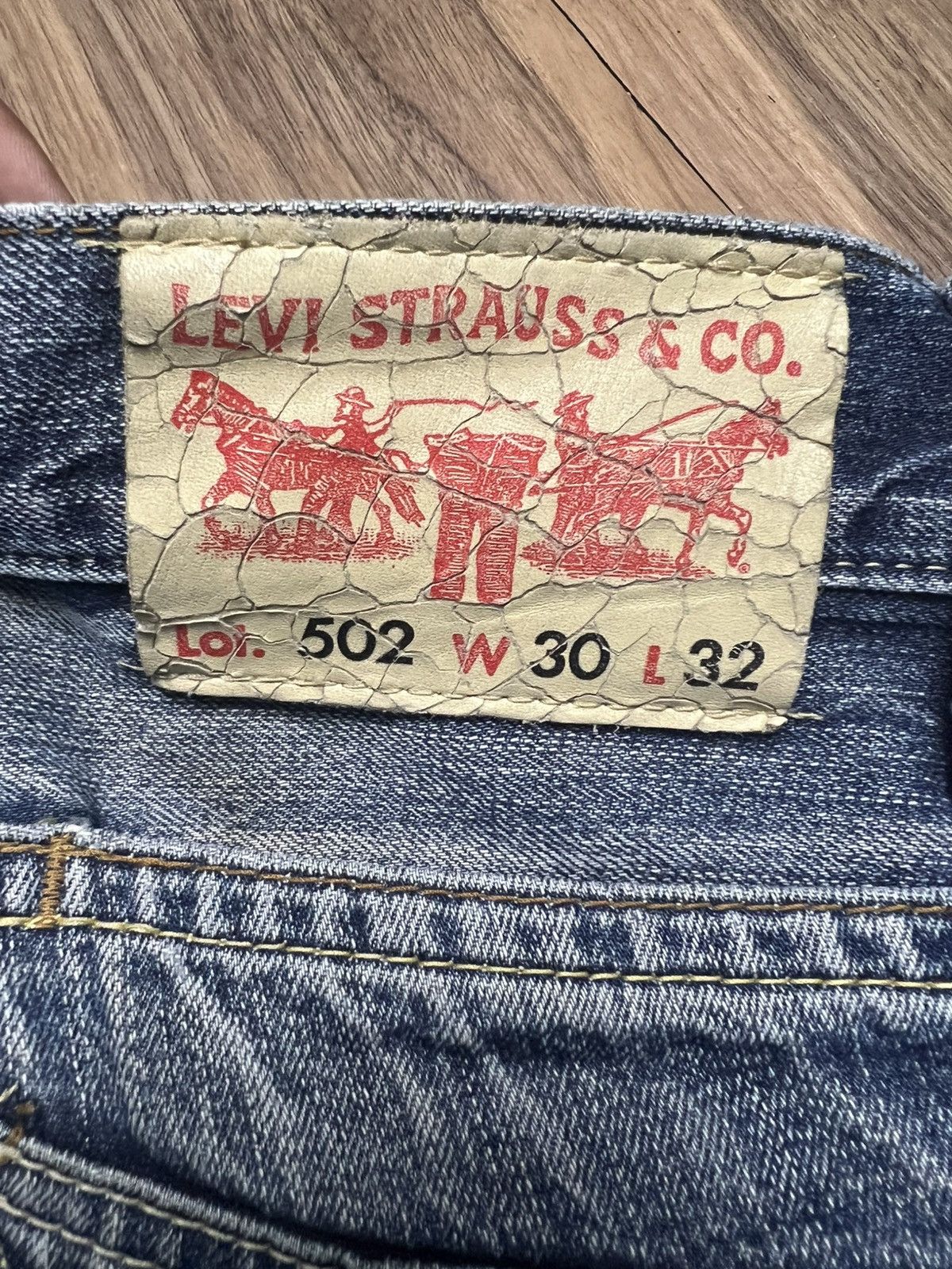 Levi's Levi’s 502 Custom Ripped Jeans (43) Size US 30 / EU 46 - 19 Thumbnail